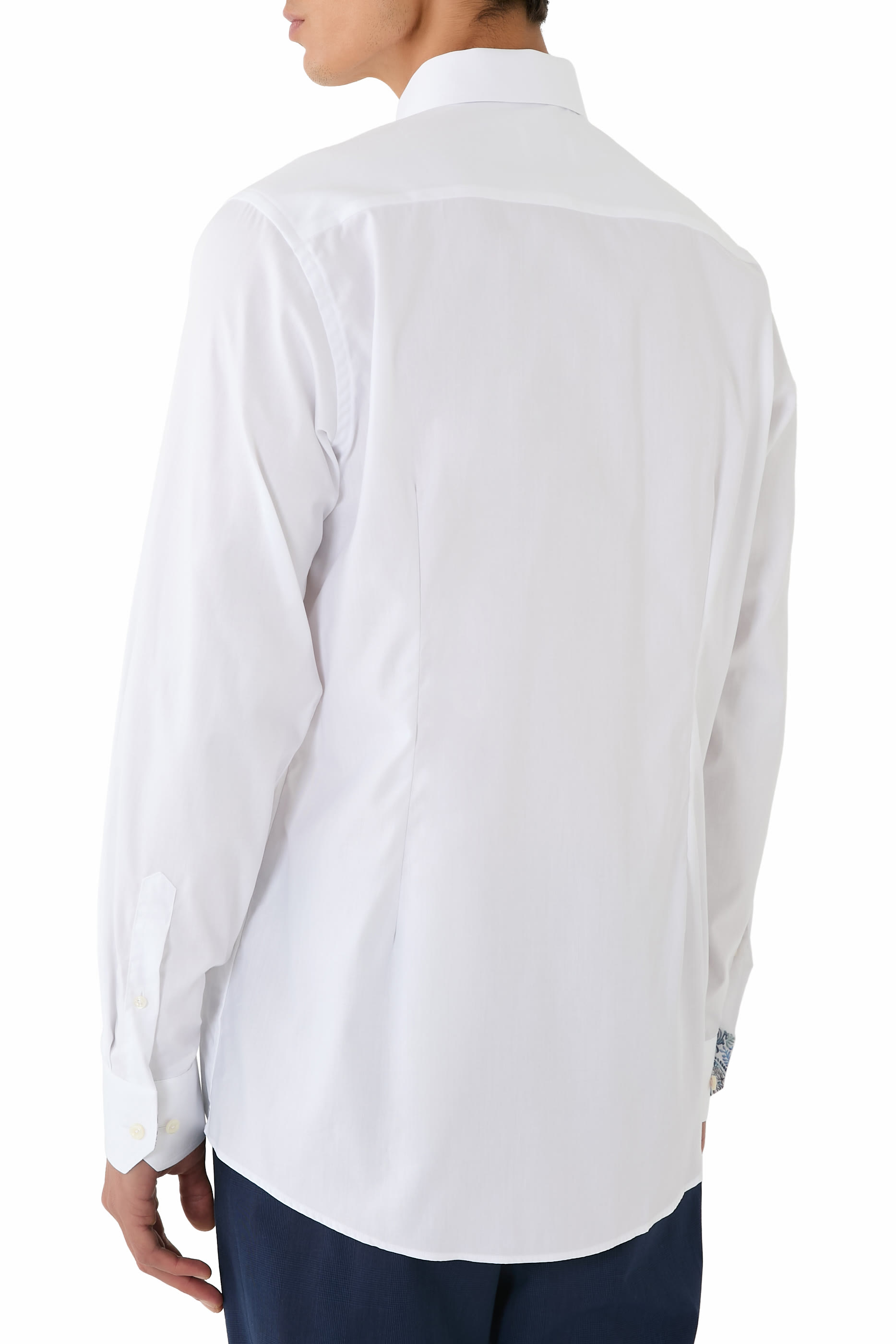 قميص سادة بنقشة بيزلي