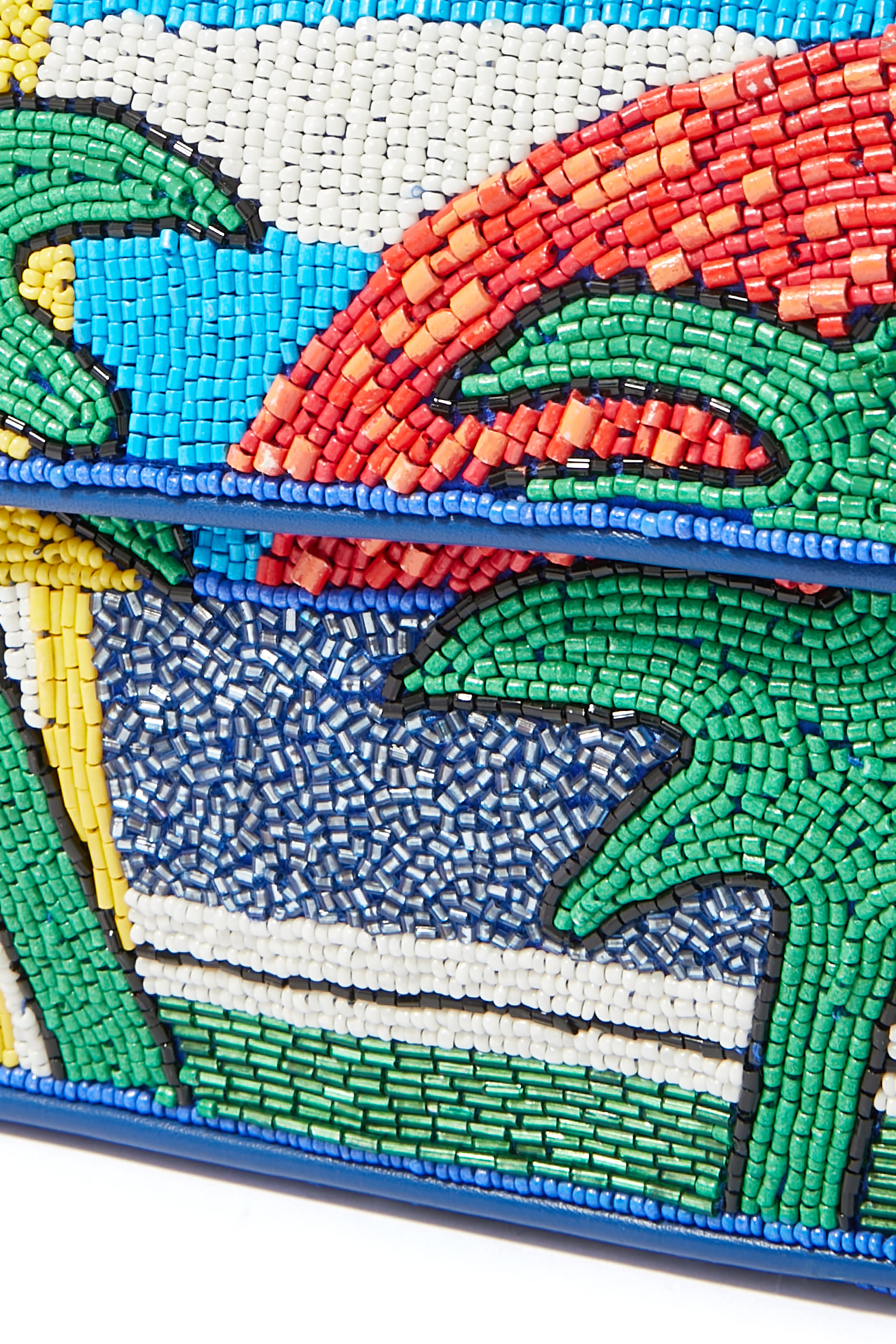 حقيبة تومي مطرزة بخرز