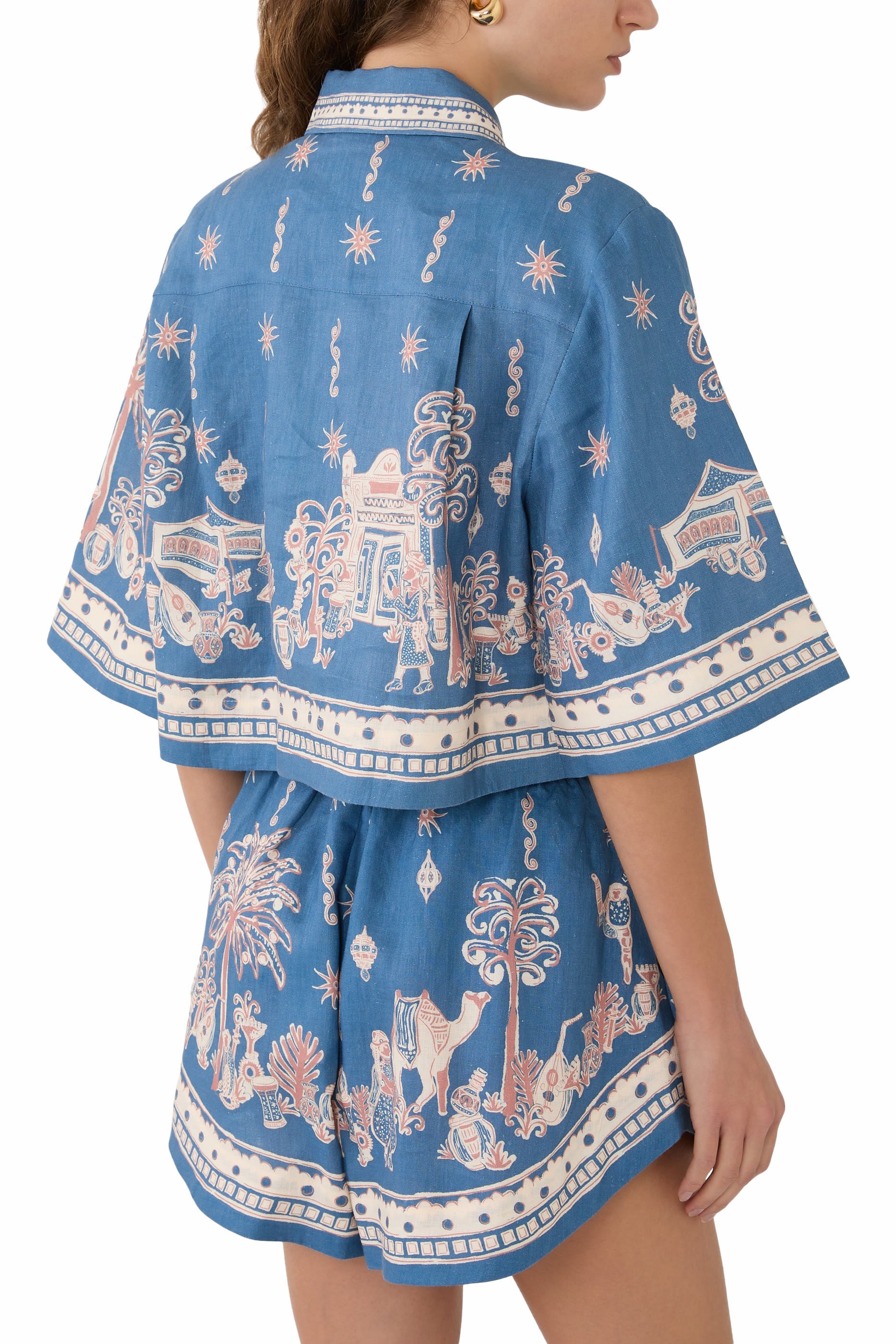 قميص أكاسيا قصير