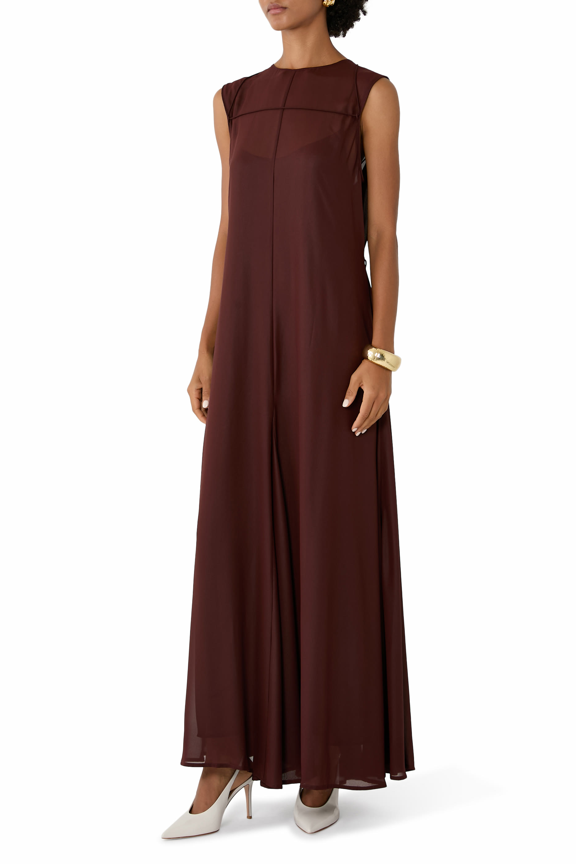  Molten Sheer Maxi Dress
