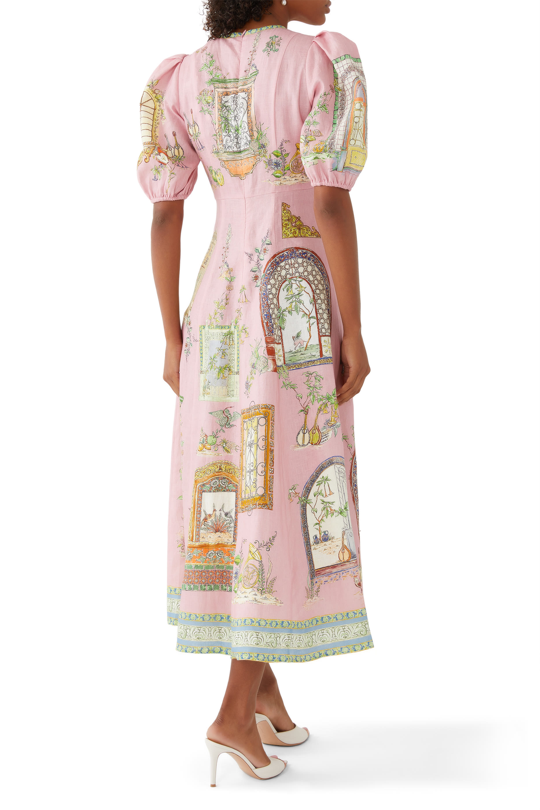 فستان مونتي متوسط الطول