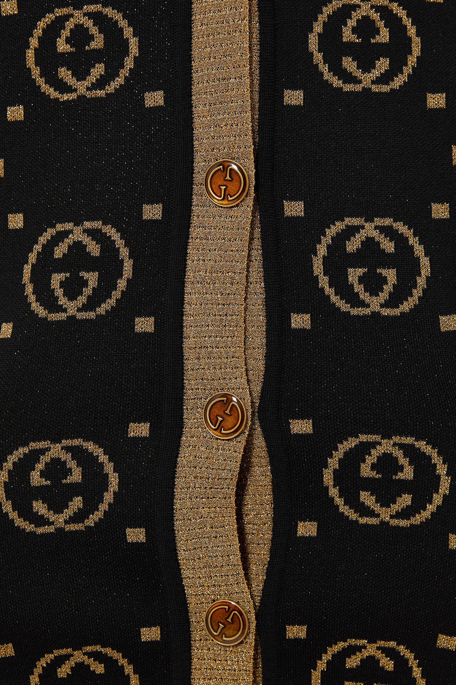 كارديغان بنقشة شعار GG