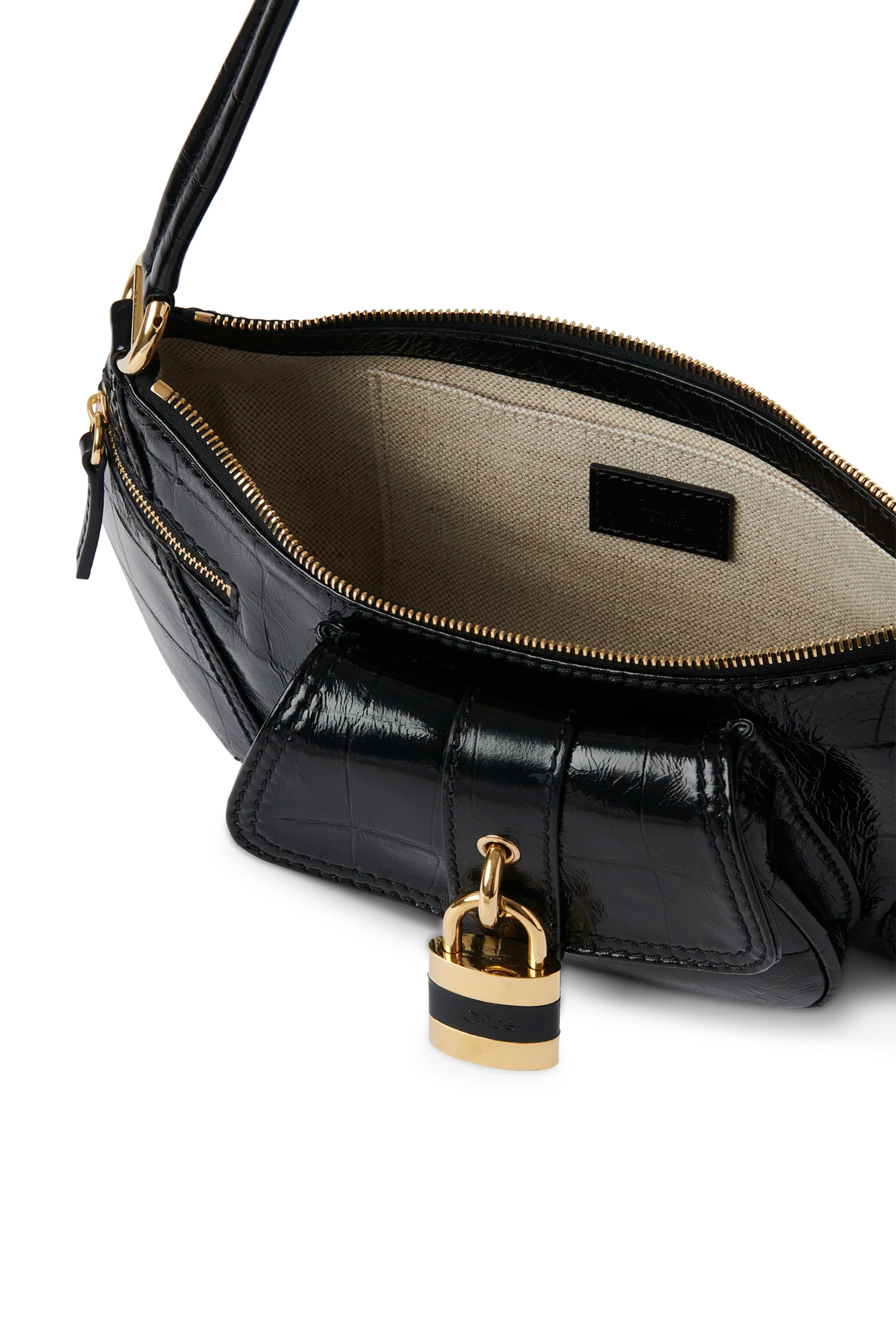 حقيبة كتف ذا 99 جلد بارز الملمس