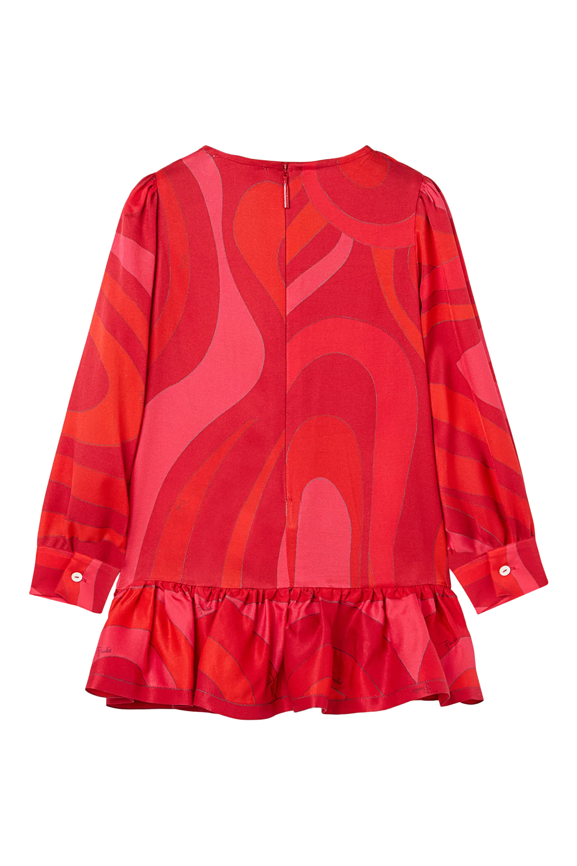 فستان بنقشة للأطفال