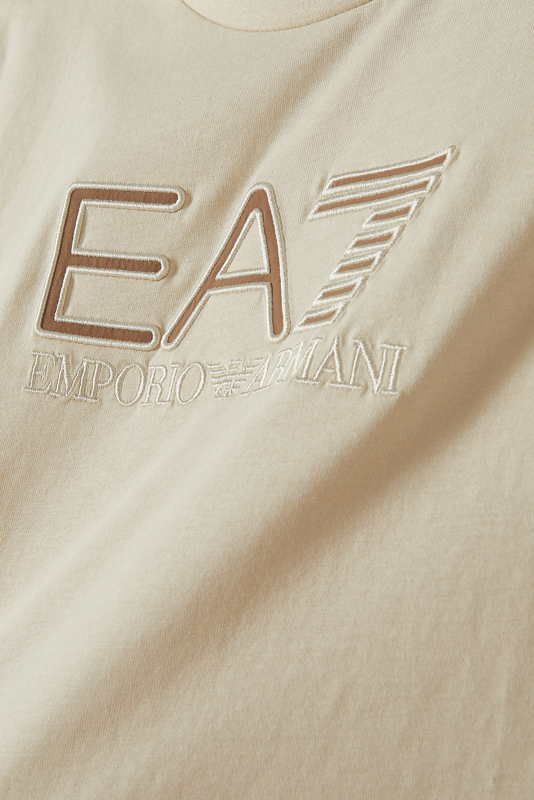 تيشيرت رياضي عصري بشعار الماركة للأطفال