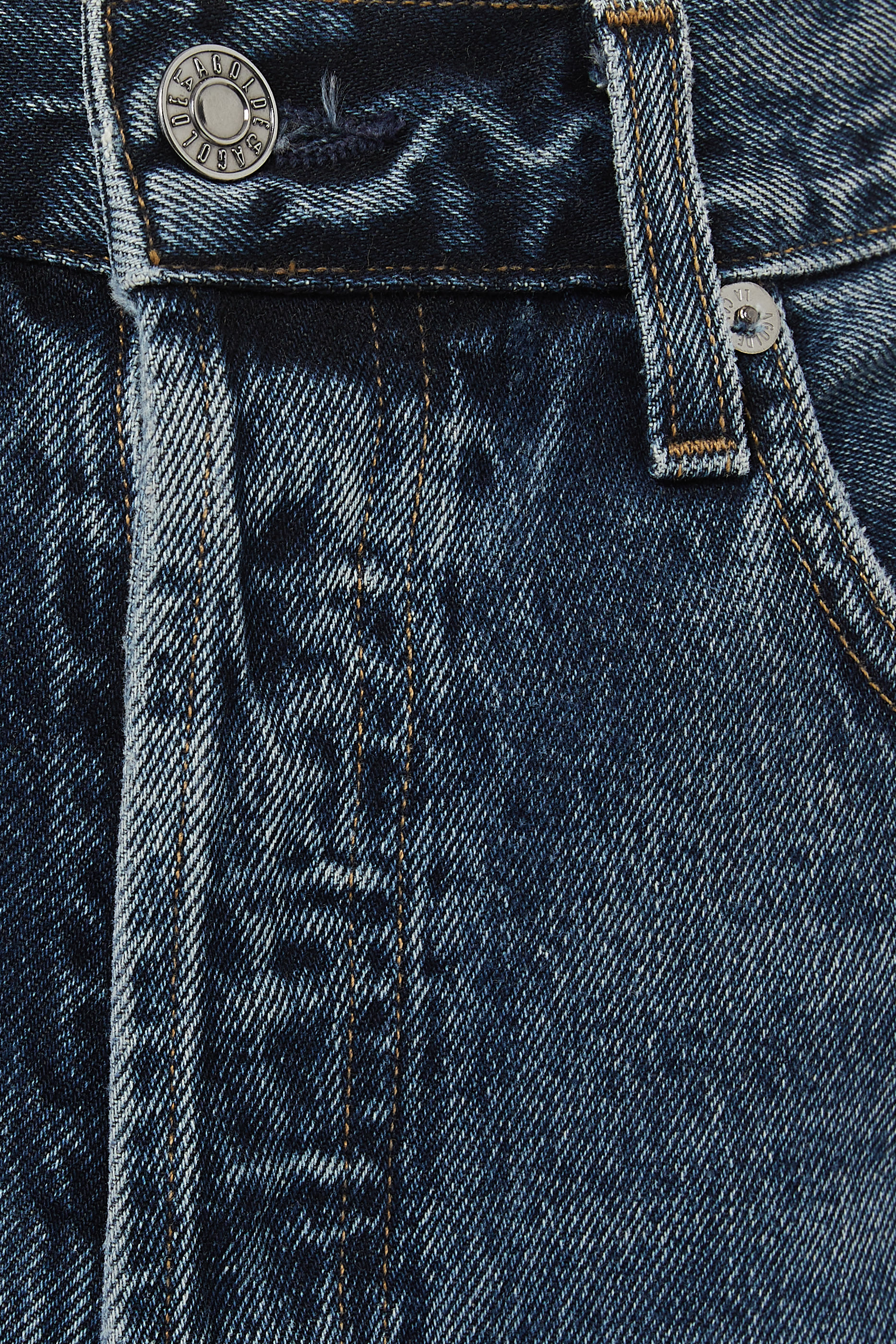 بنطال جينز ناينتيز بخصر مرتفع