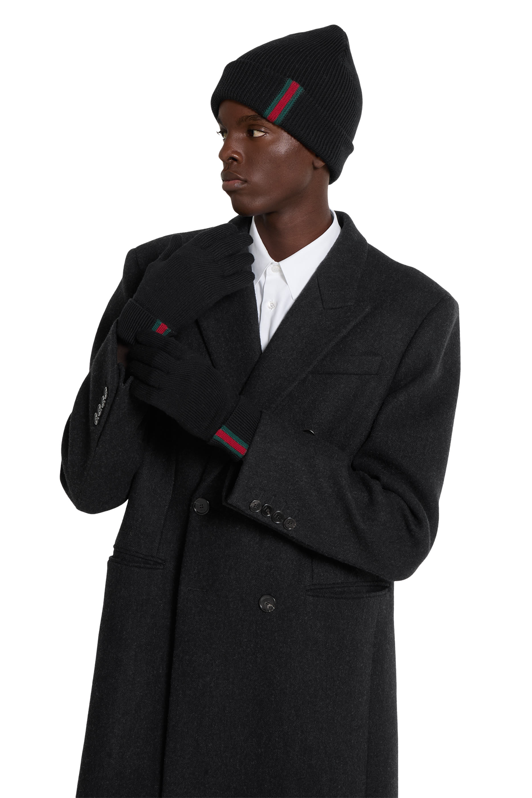 Wool Gloves With Web