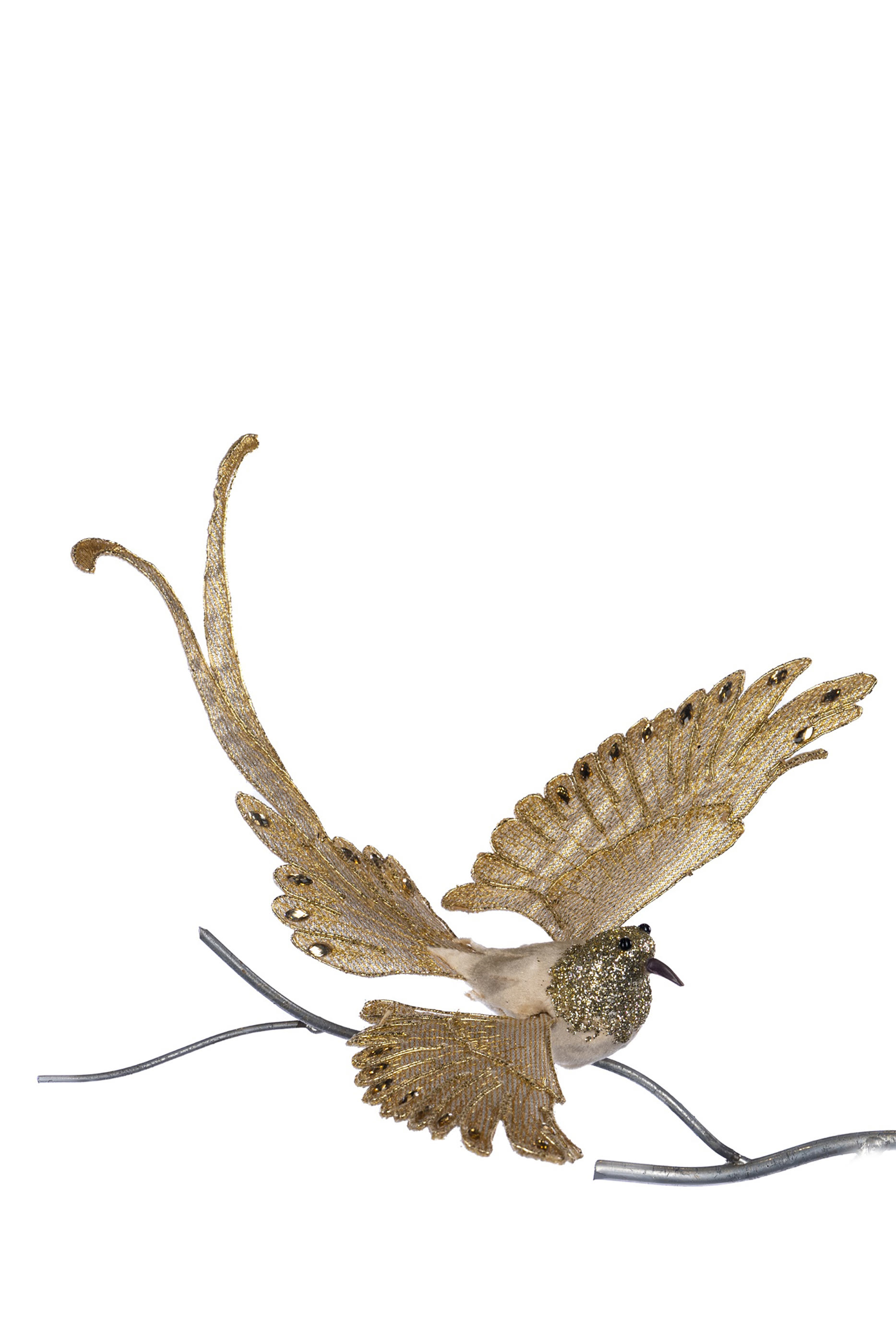 زينة بتصميم عصفور على مشبك