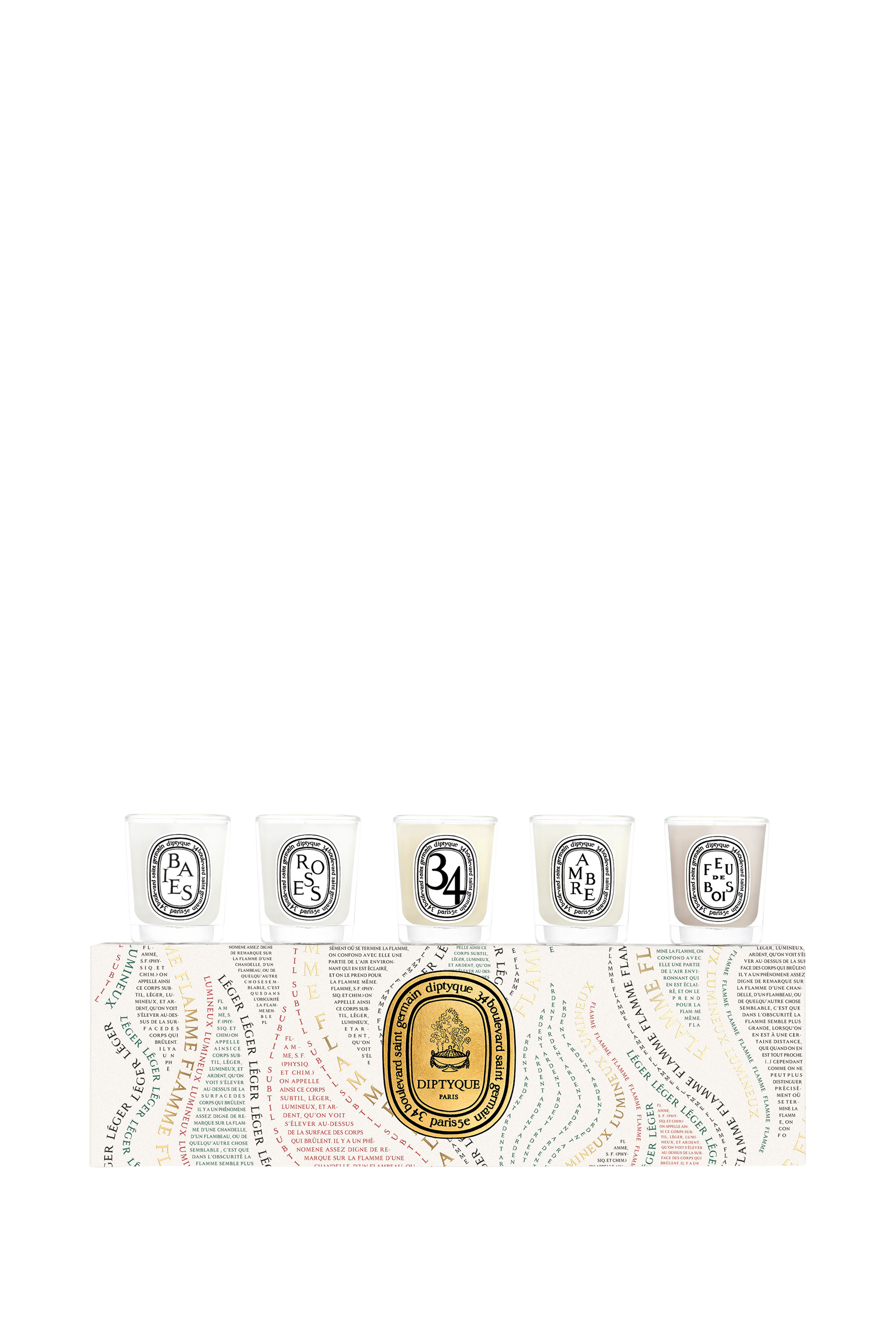 مجموعة شموع للكريسماس، 5 قطع