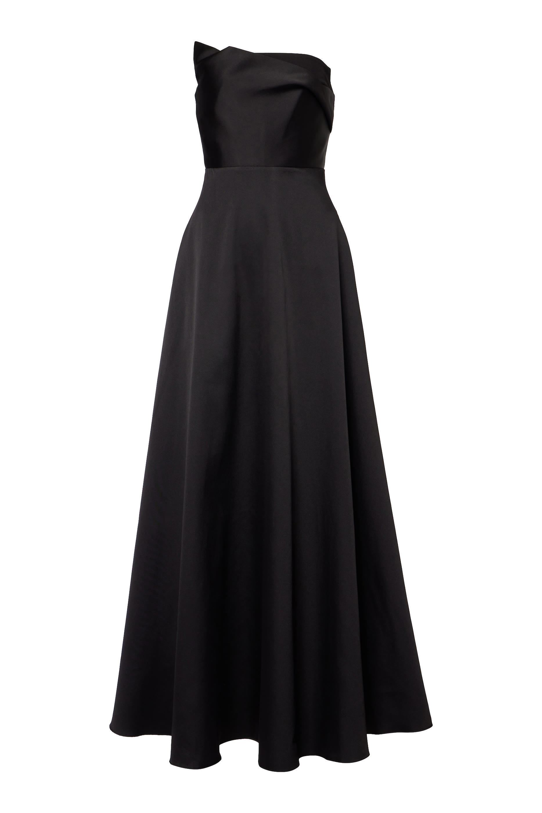 فستان سهرة بلا حمالات تفتا