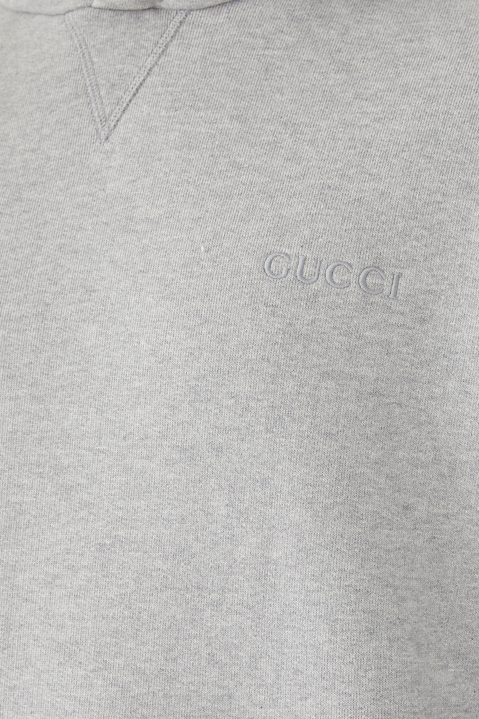 سويت شيرت بغطاء رأس قطن جيرسيه