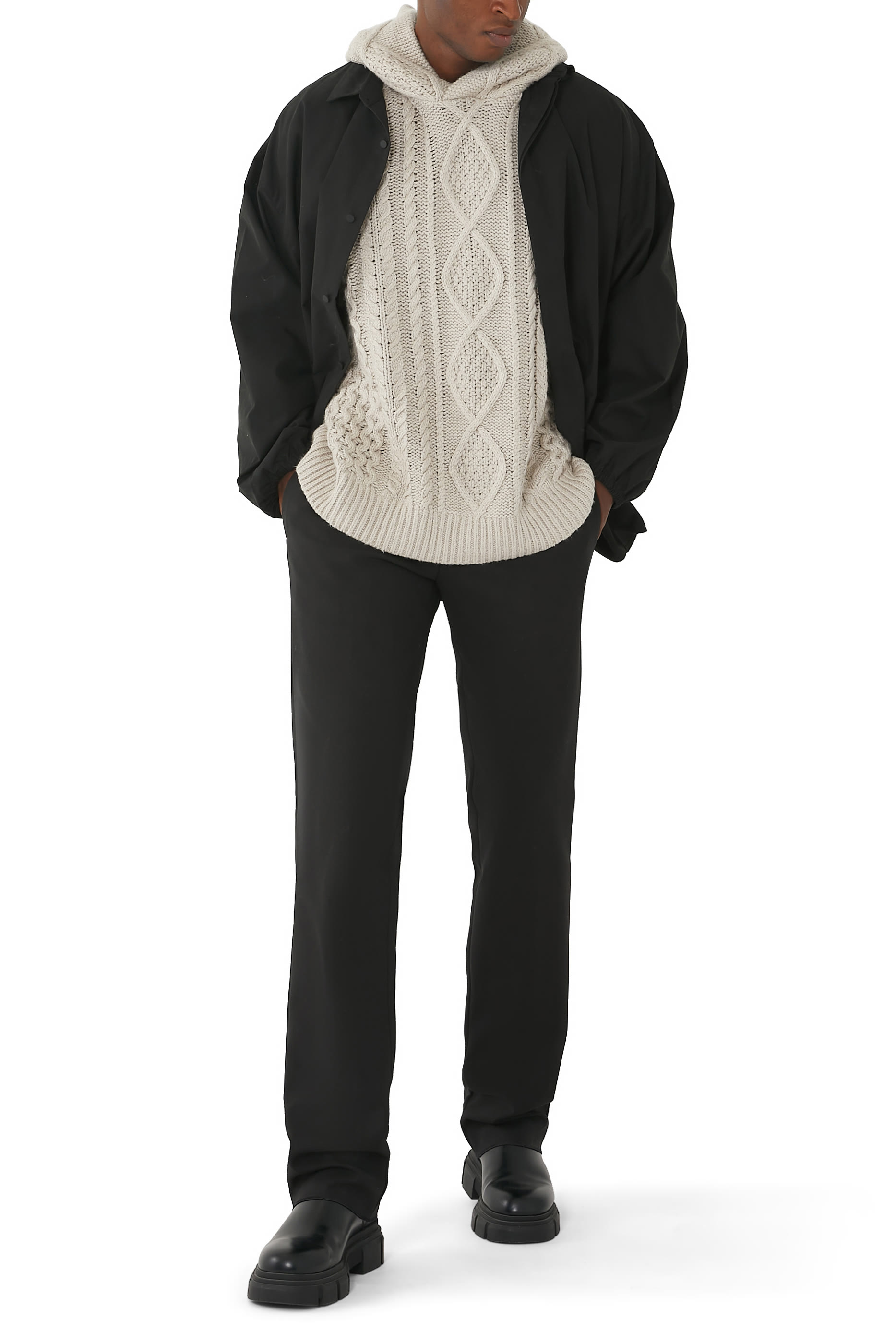 تيشيرت بأزرار إغلاق