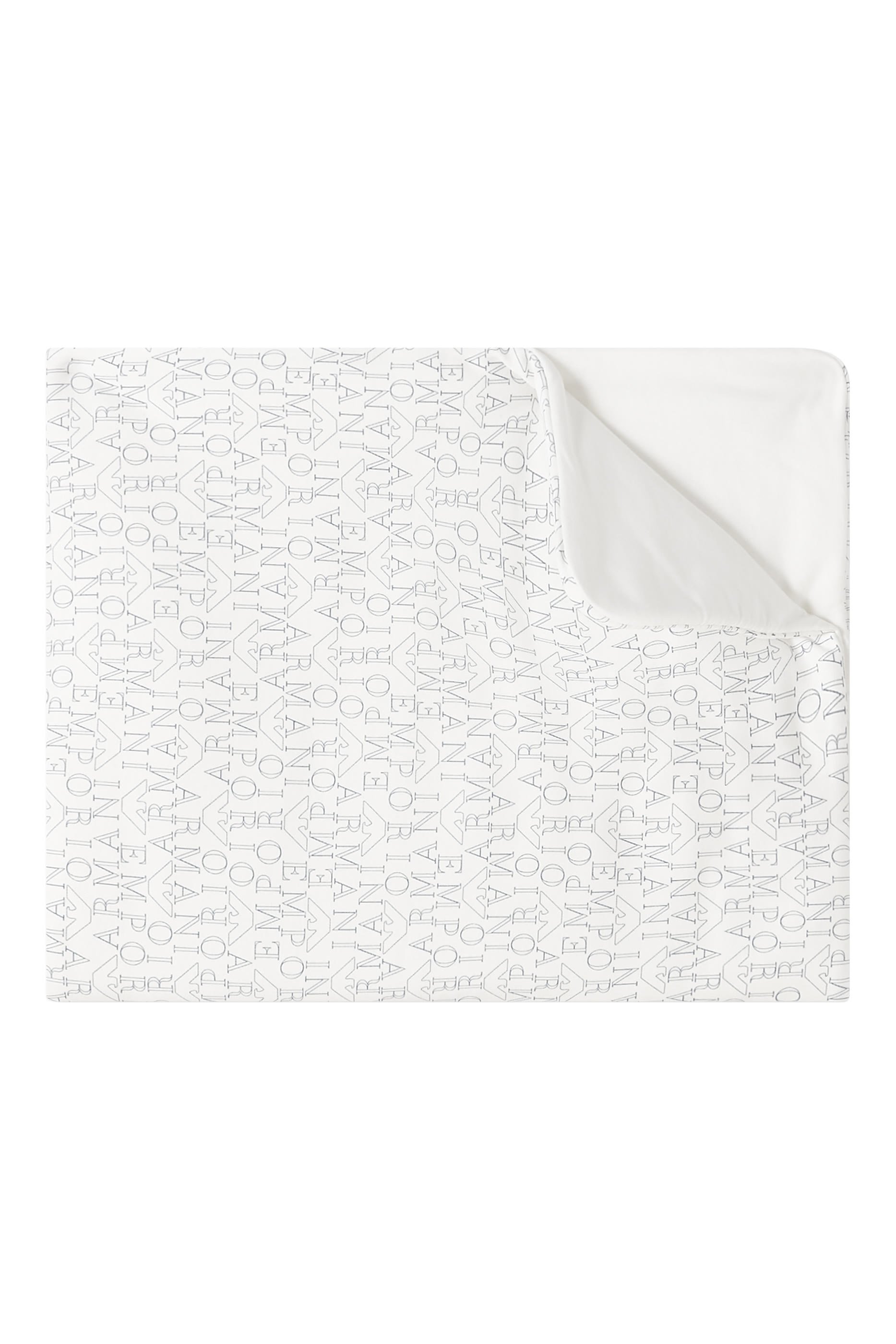 بطانية بنقشة شعار الماركة للأطفال