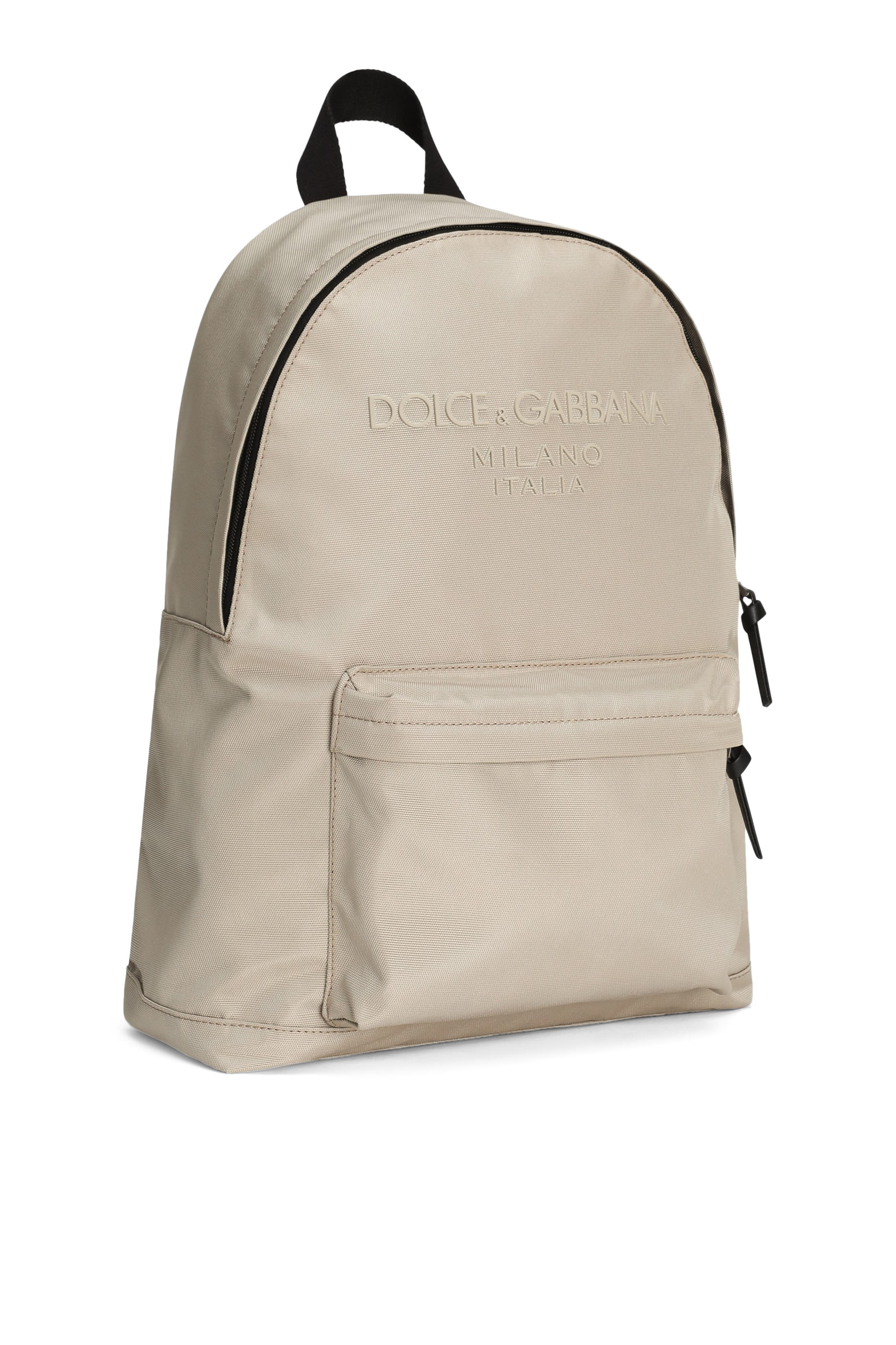 حقيبة ظهر بطبعة غرافيكية بشعار الماركة نايلون للأطفال