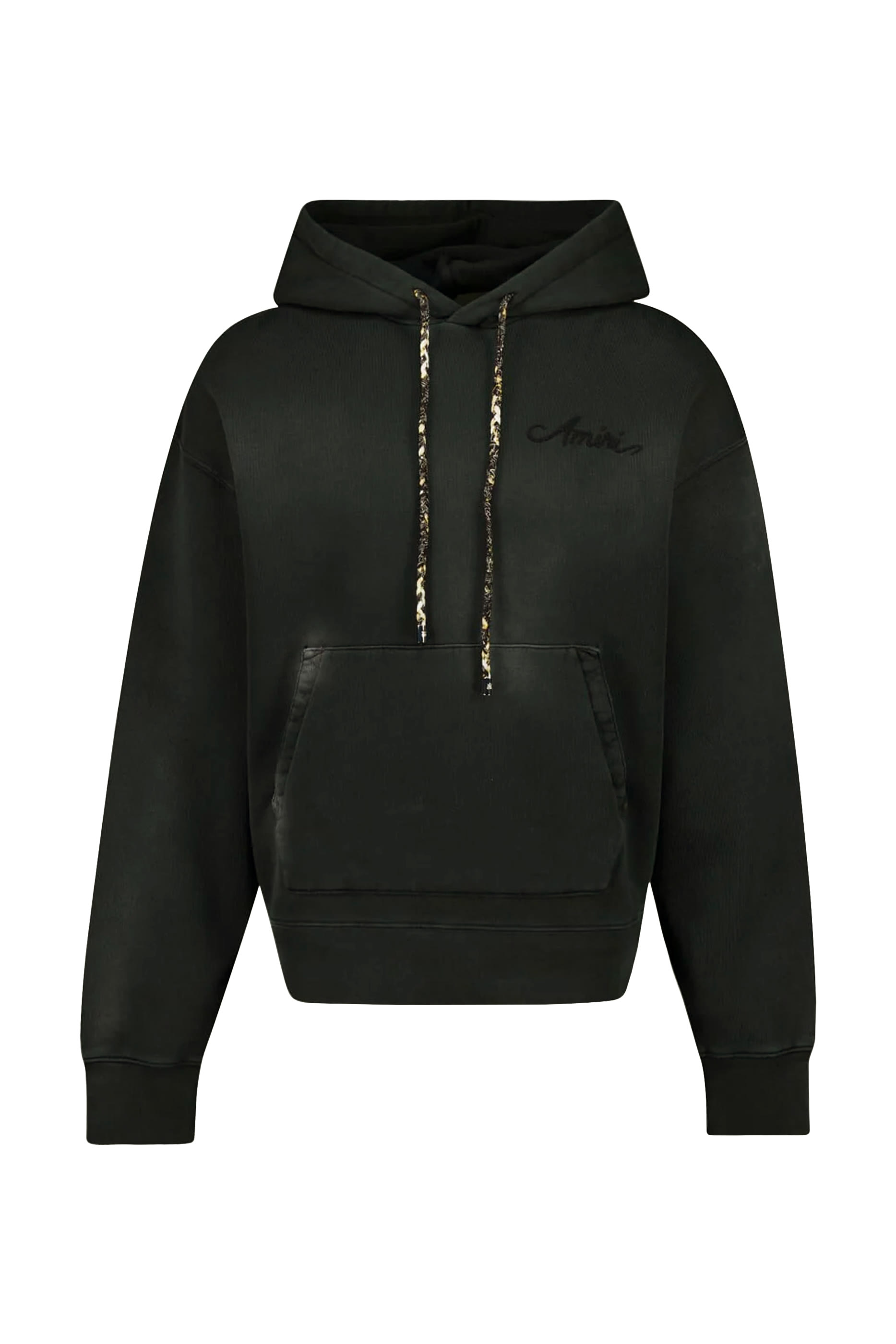  هودي بقصة فضفاضة باندانا بلون باهت