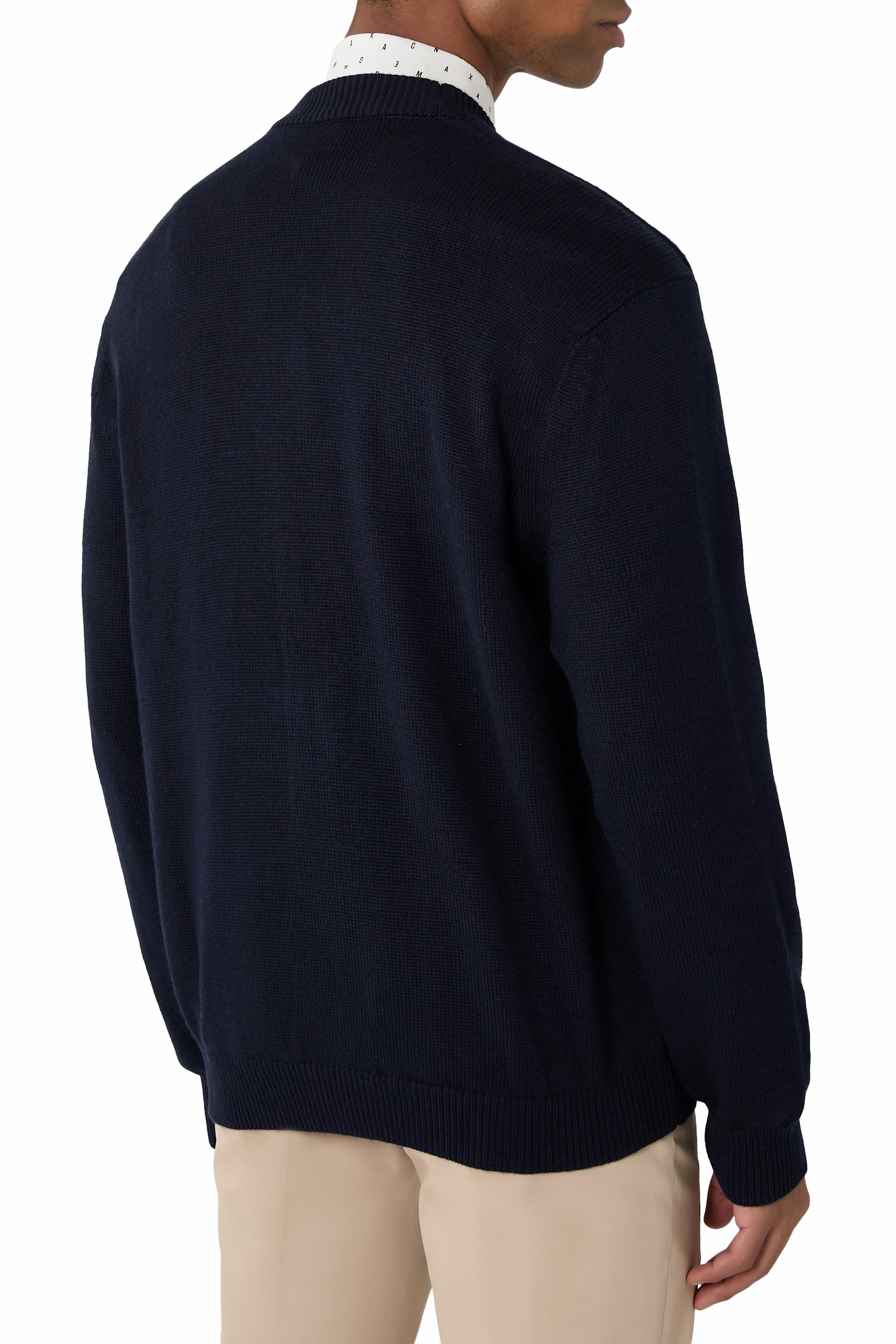 Wool and Cotton Cardigan