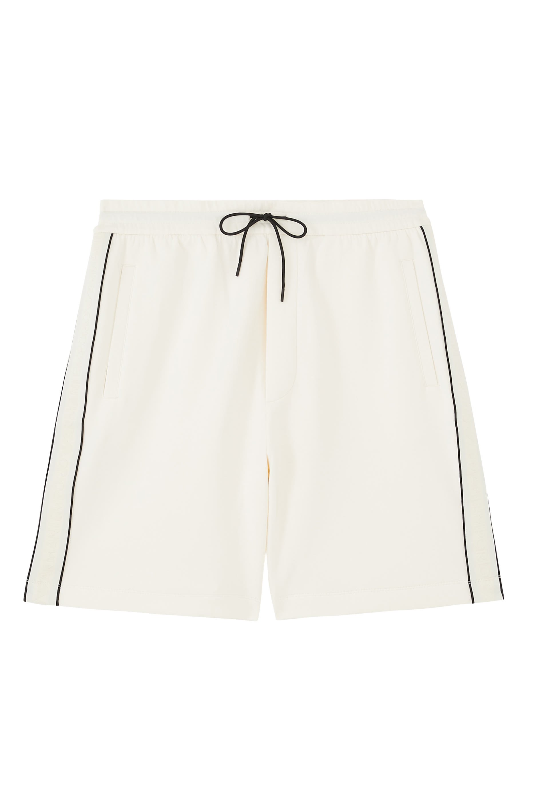 شورت رياضي بشريط شعار الماركة