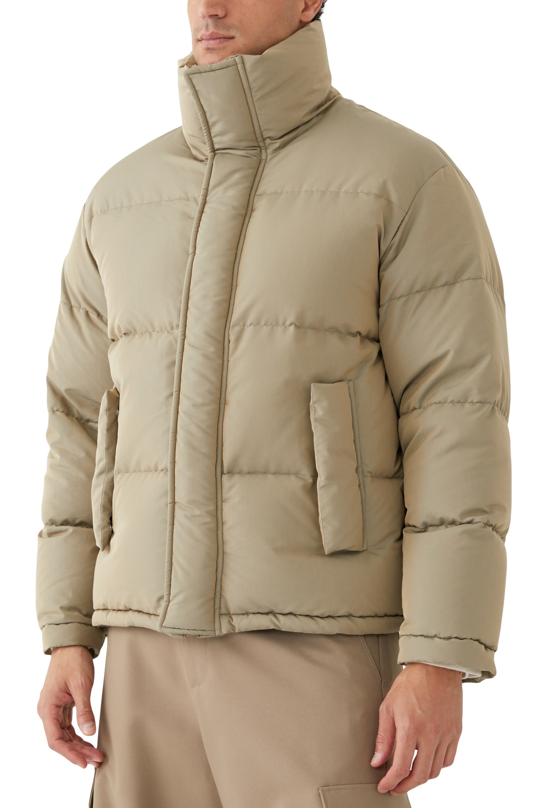 معطف فينكس بوليستر شمبراي مبطن بالزغب