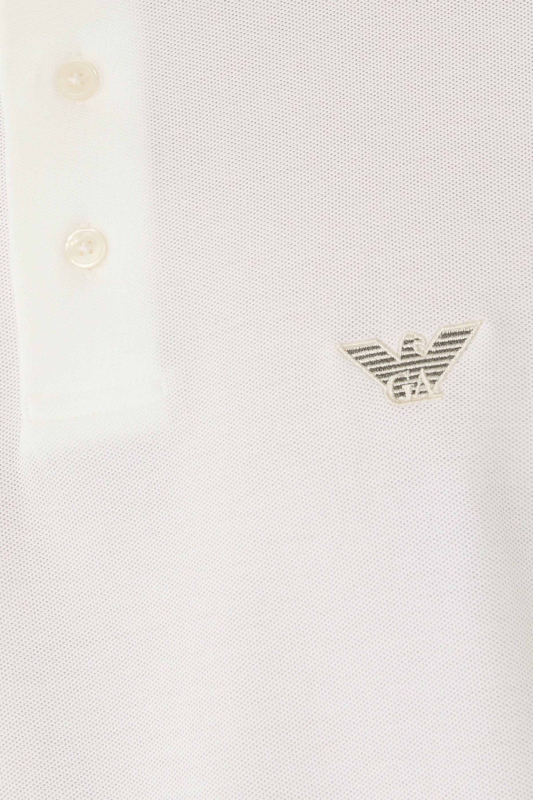 قميص بولو بتطريز شعار الماركة بيكيه