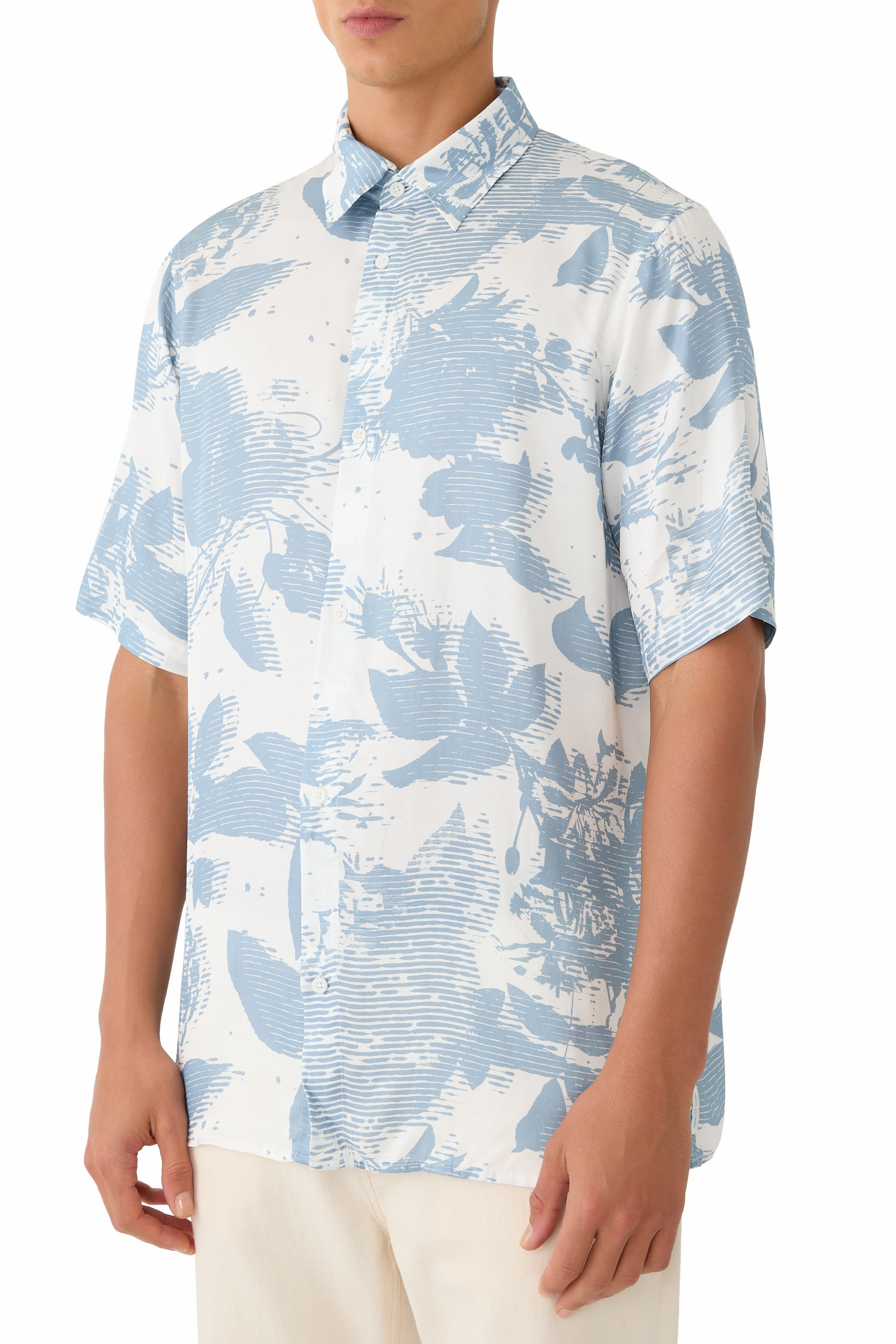 قميص مارينا بأكمام قصيرة