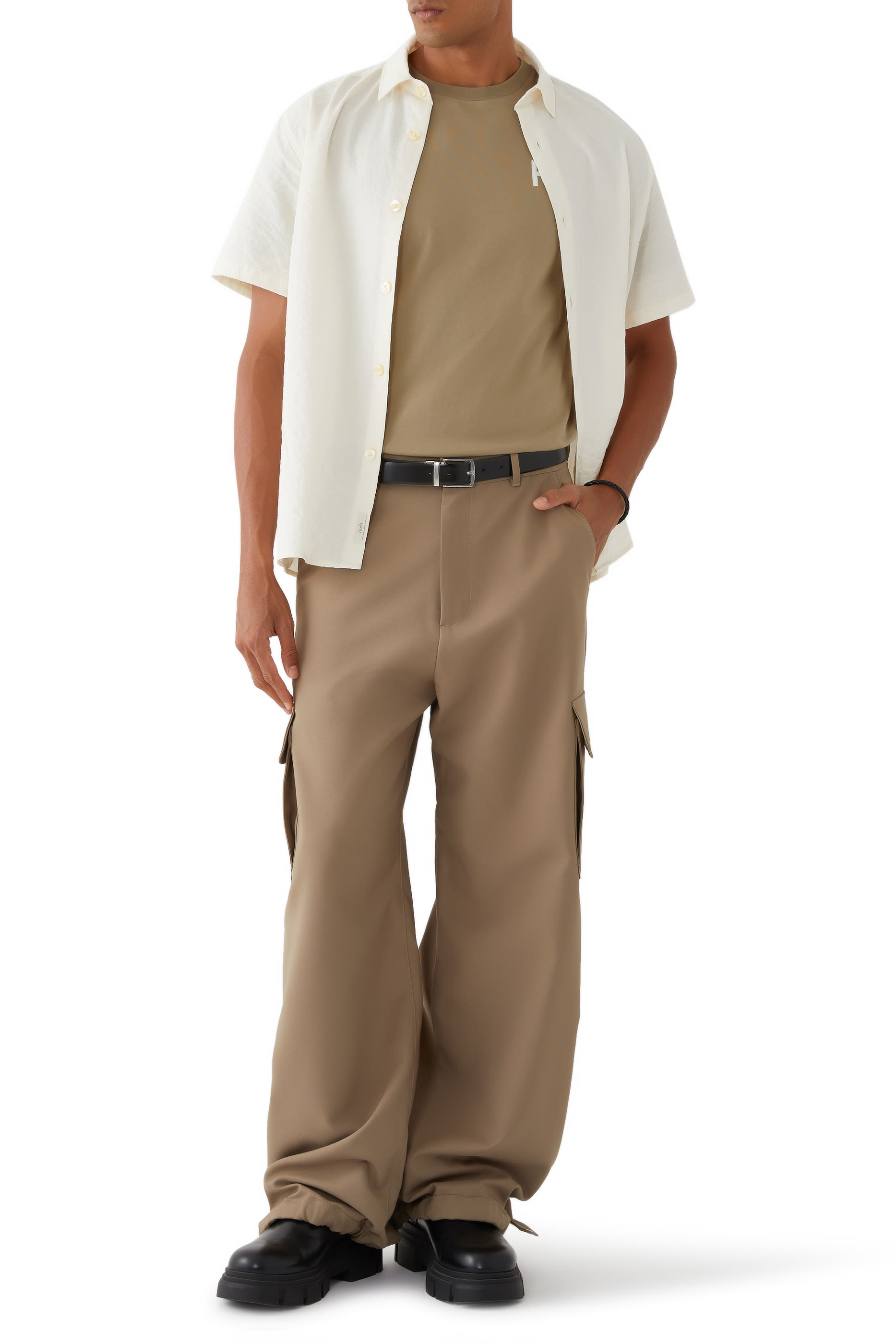 قميص هاتش بأكمام قصيرة