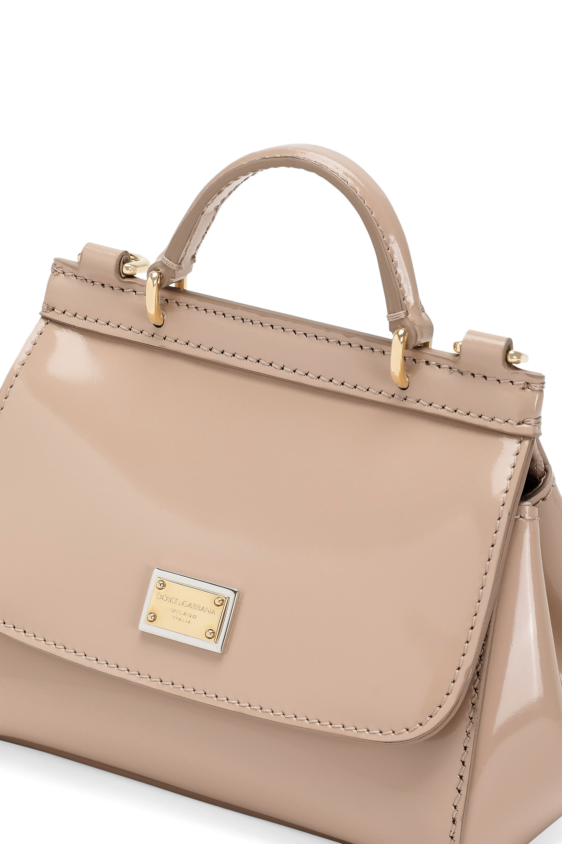 Kids Patent Leather Sicily Crossbody Bag 