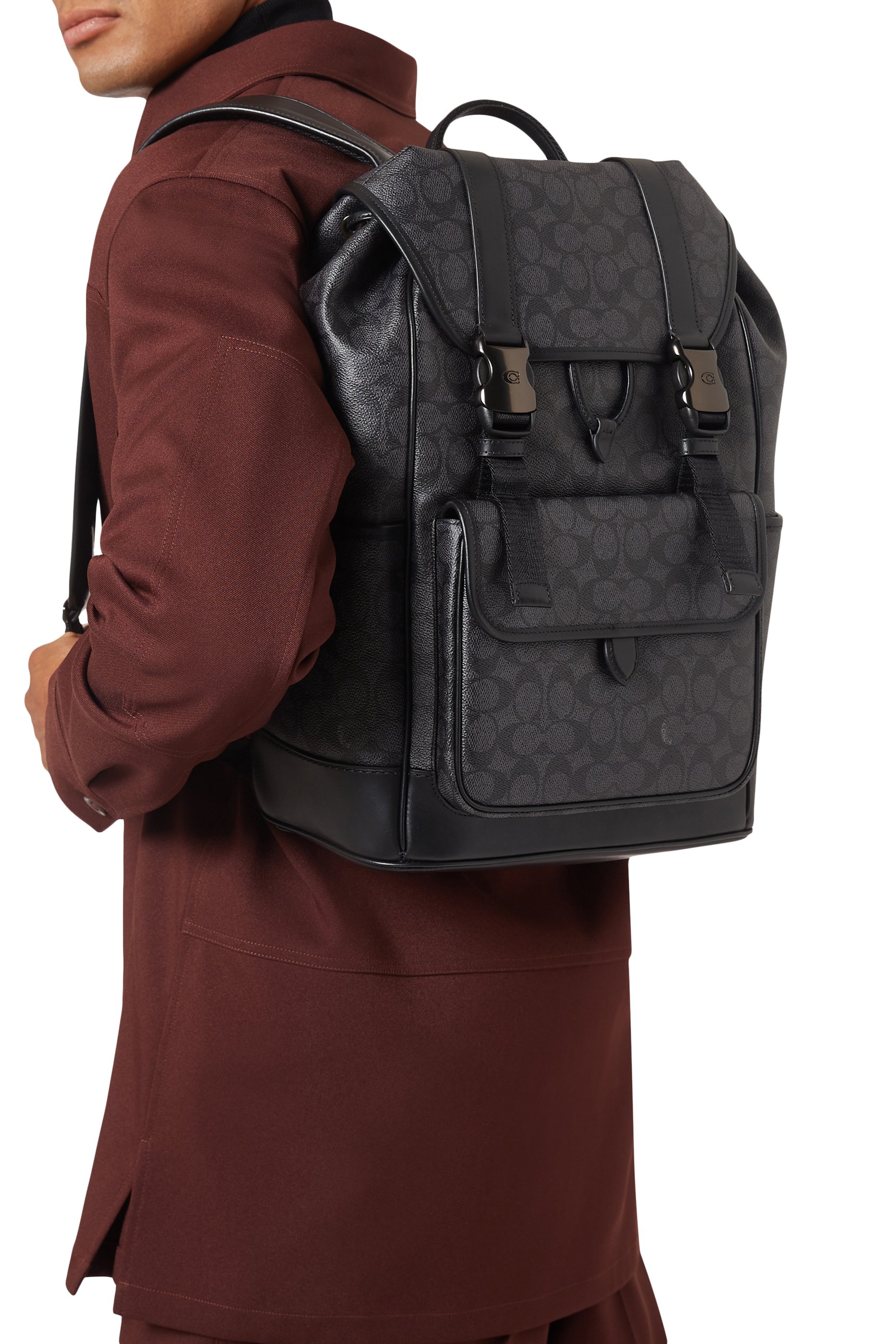 حقيبة ظهر ليغ بغطاء قلاب