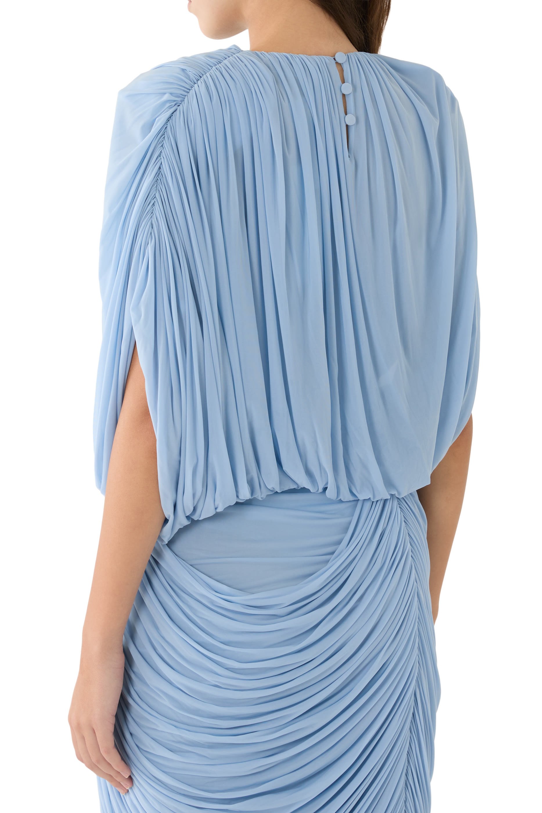 بلوزة بطيات