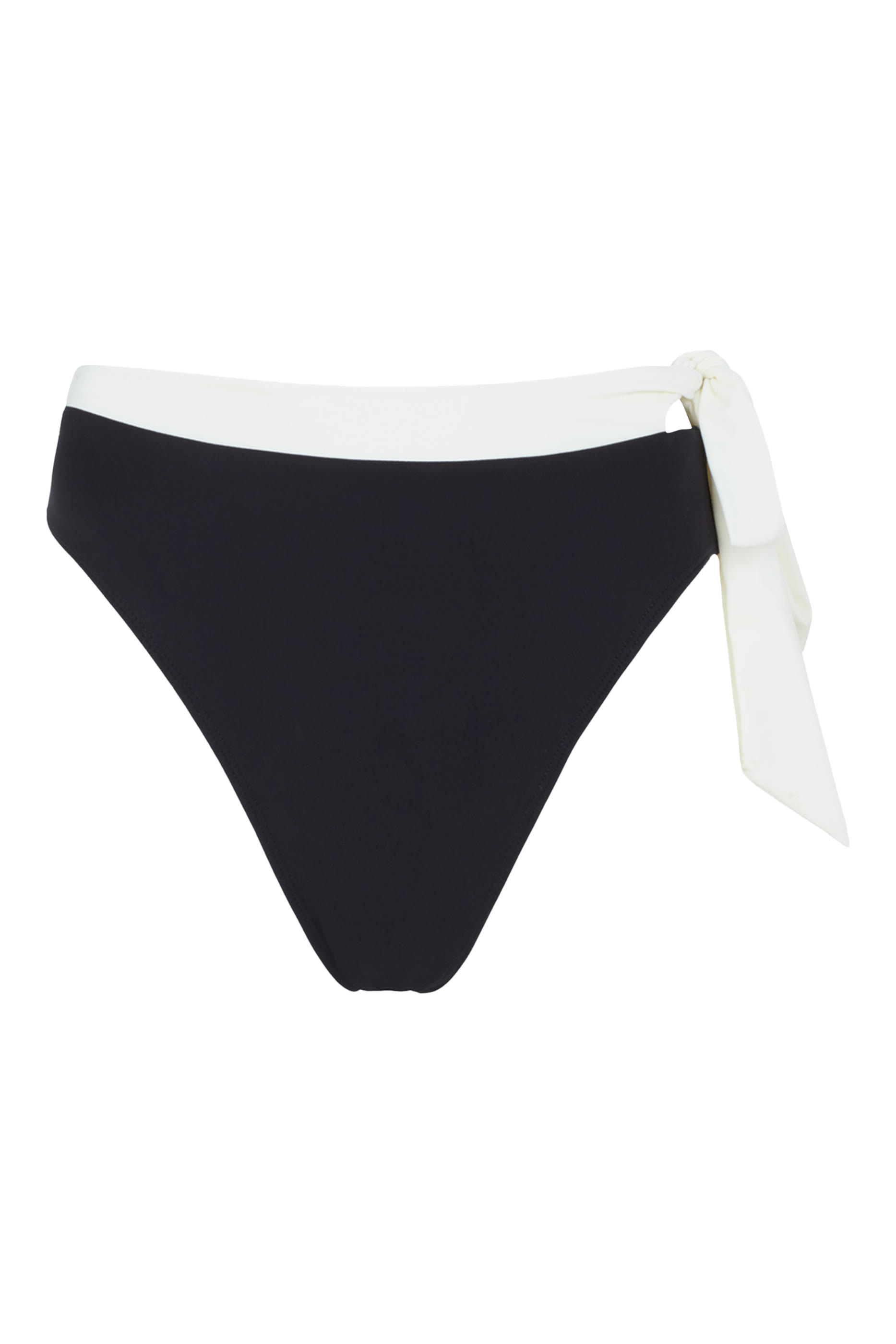 قطعة بيكيني سفلية تاهيتي بخصر مرتفع تغطية متوسطة