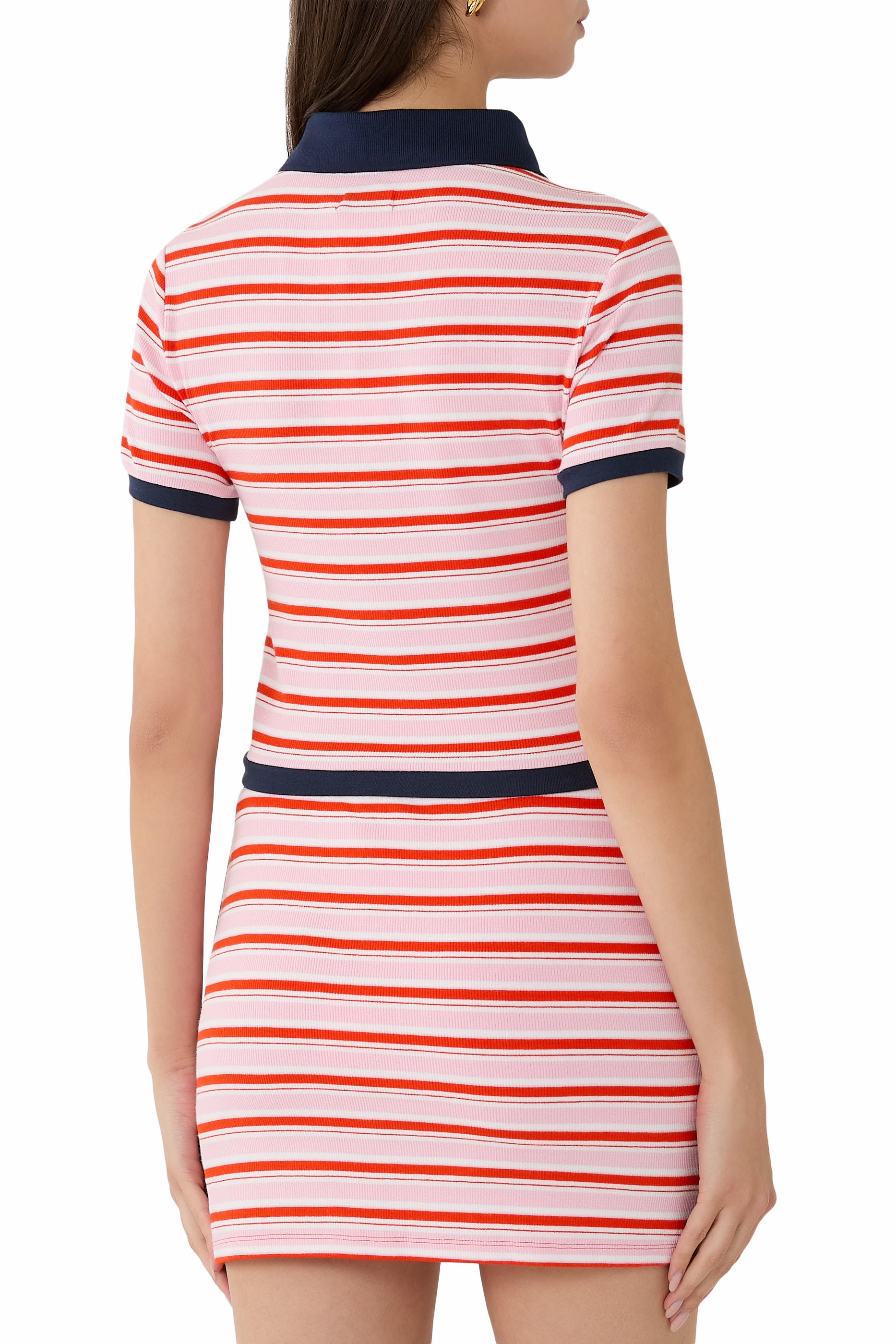 قميص بولو مارين منسوج