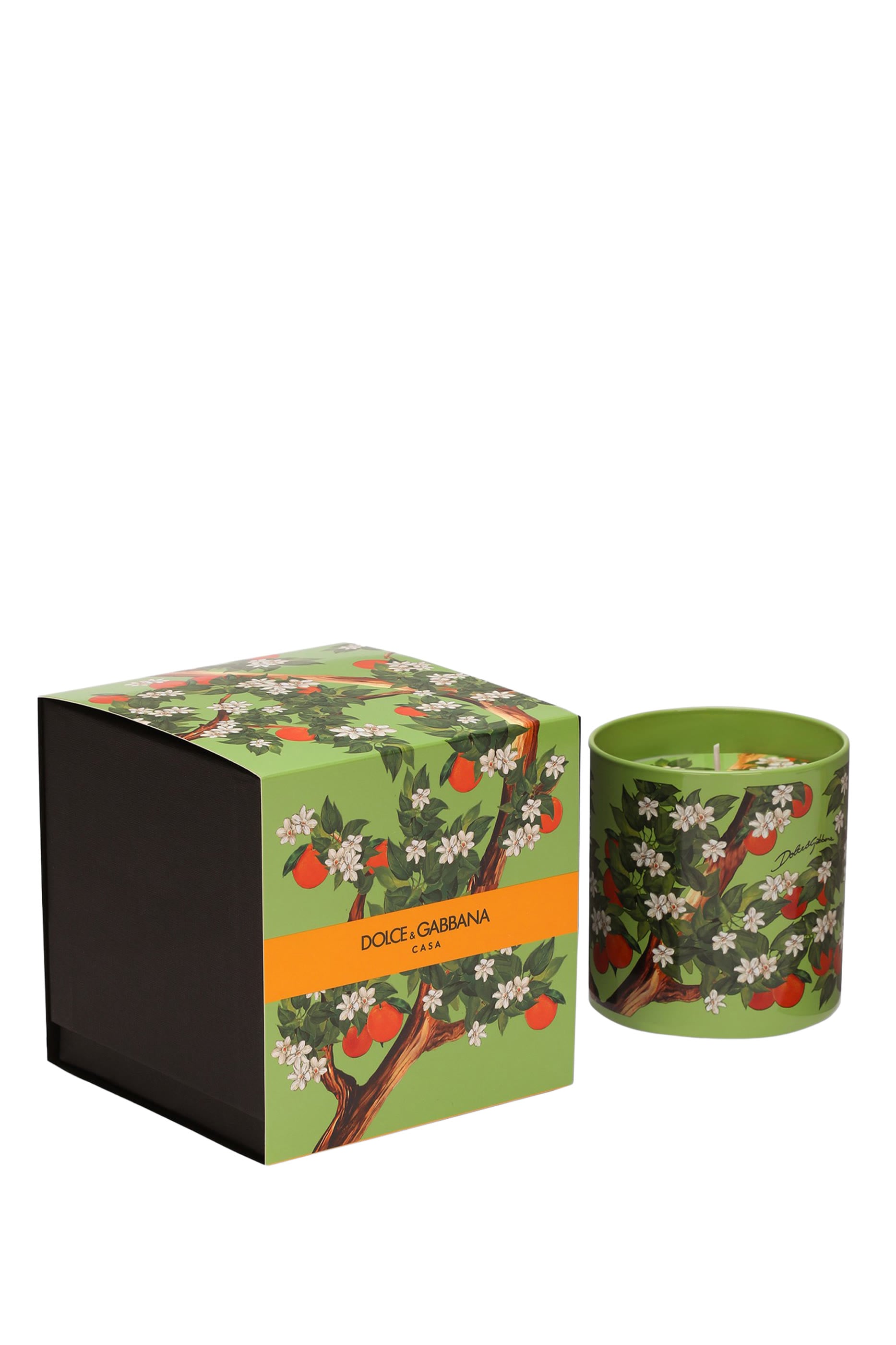 شمعة معطرة سيسيليان اورانج بشعار الماركة