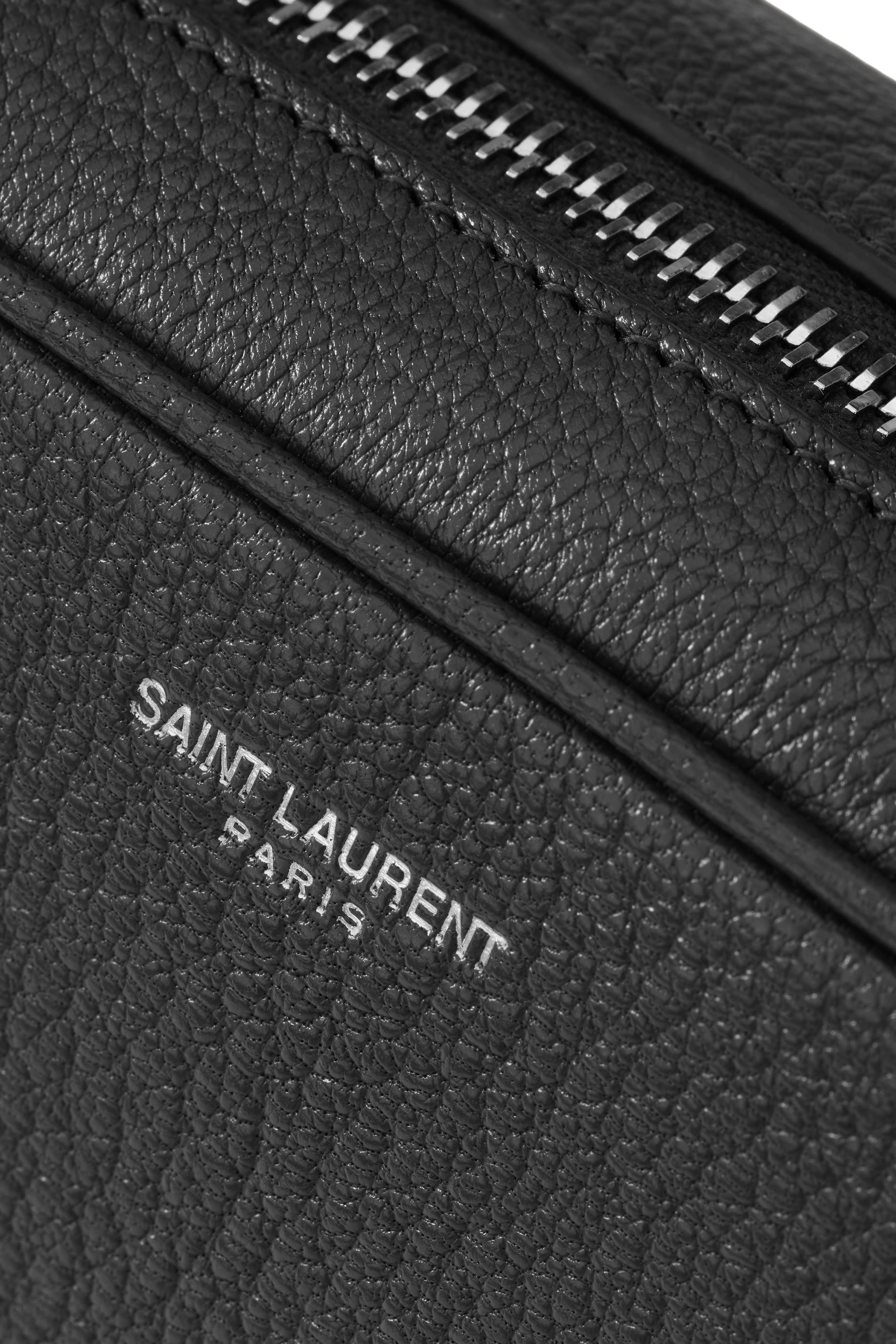 حقيبة كاميرا صغيرة جلد بارز الملمس