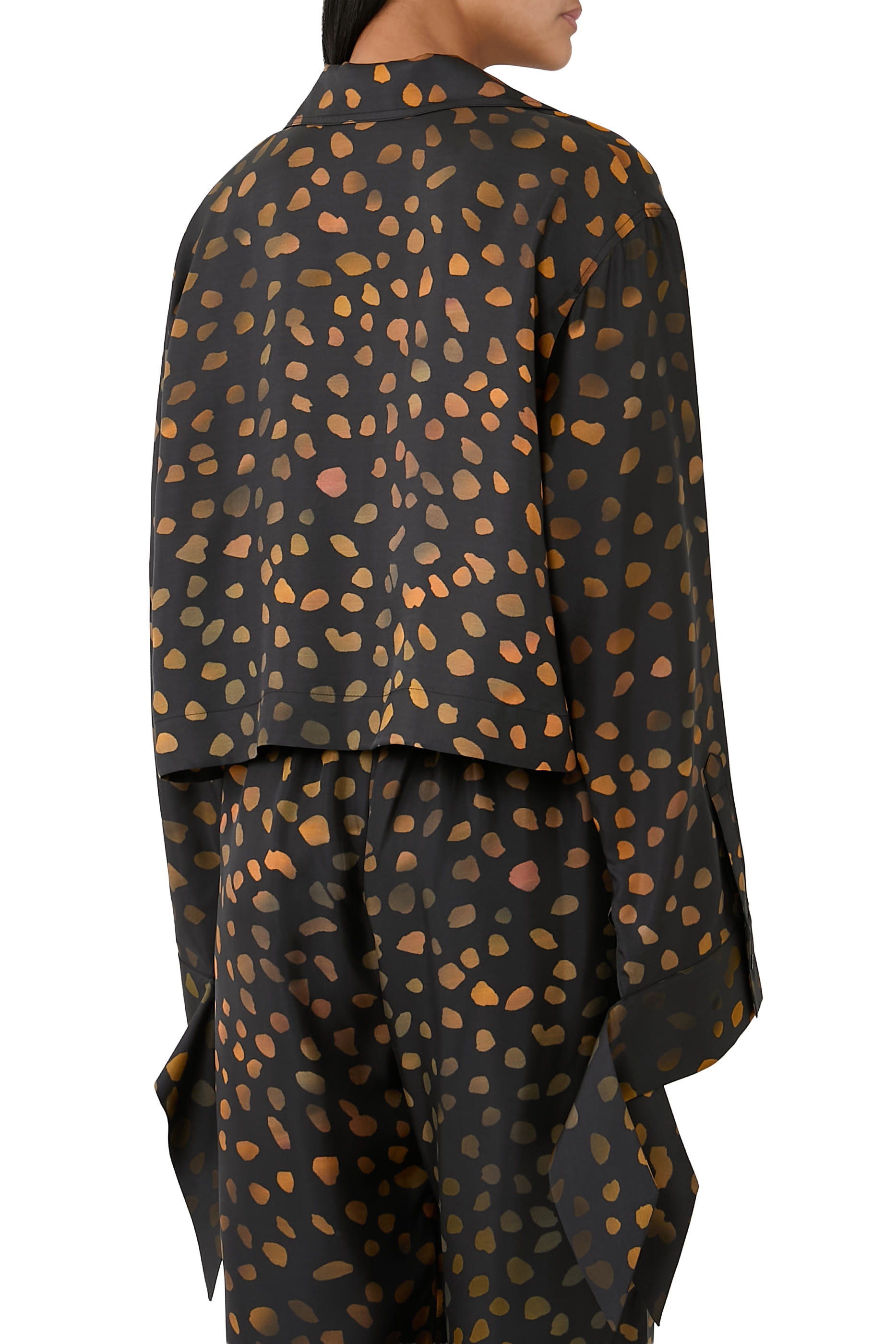 Nelida Twill Silk Shirt