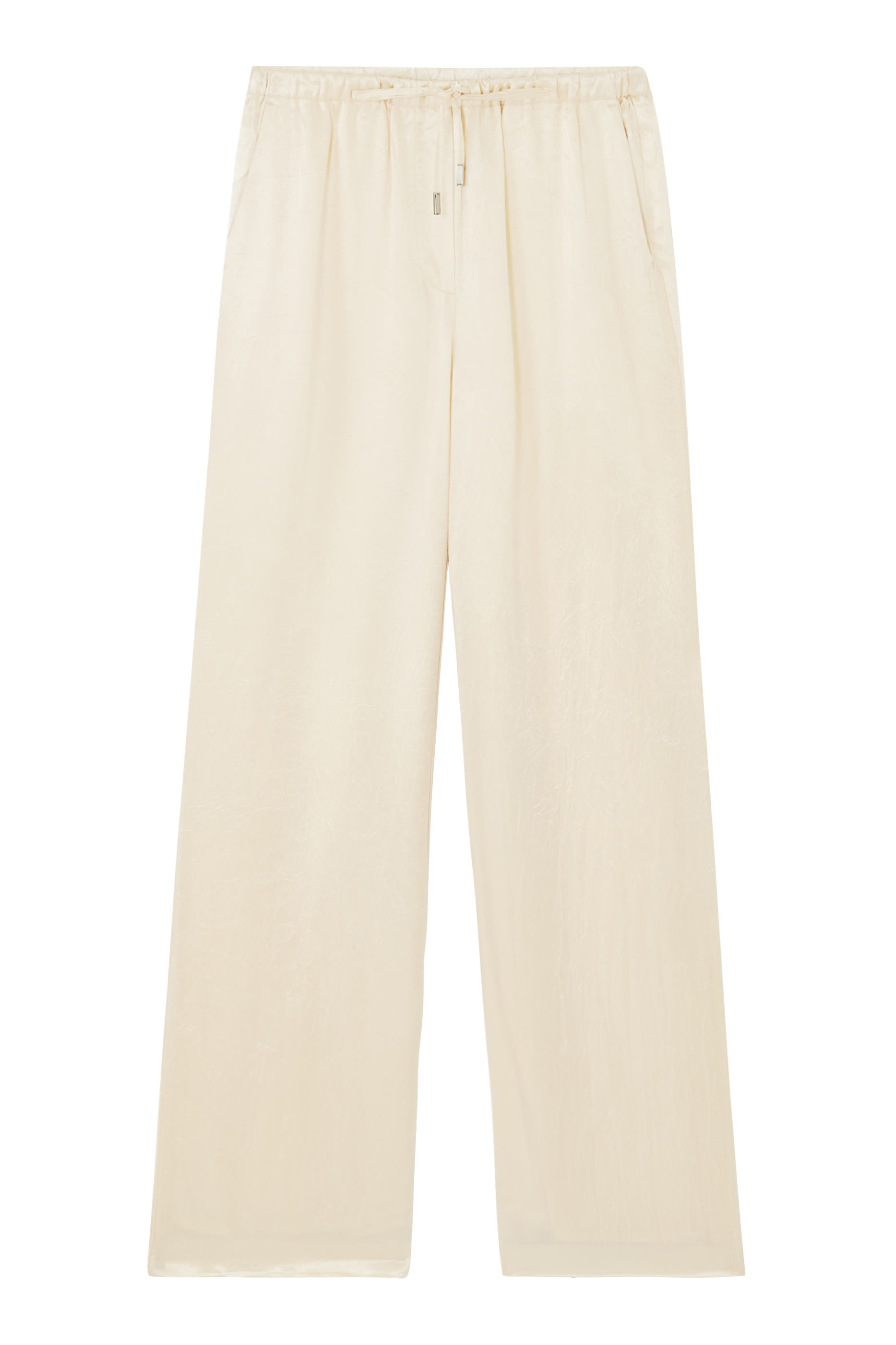 بنطال إليات بقصة ساق مستقيمة