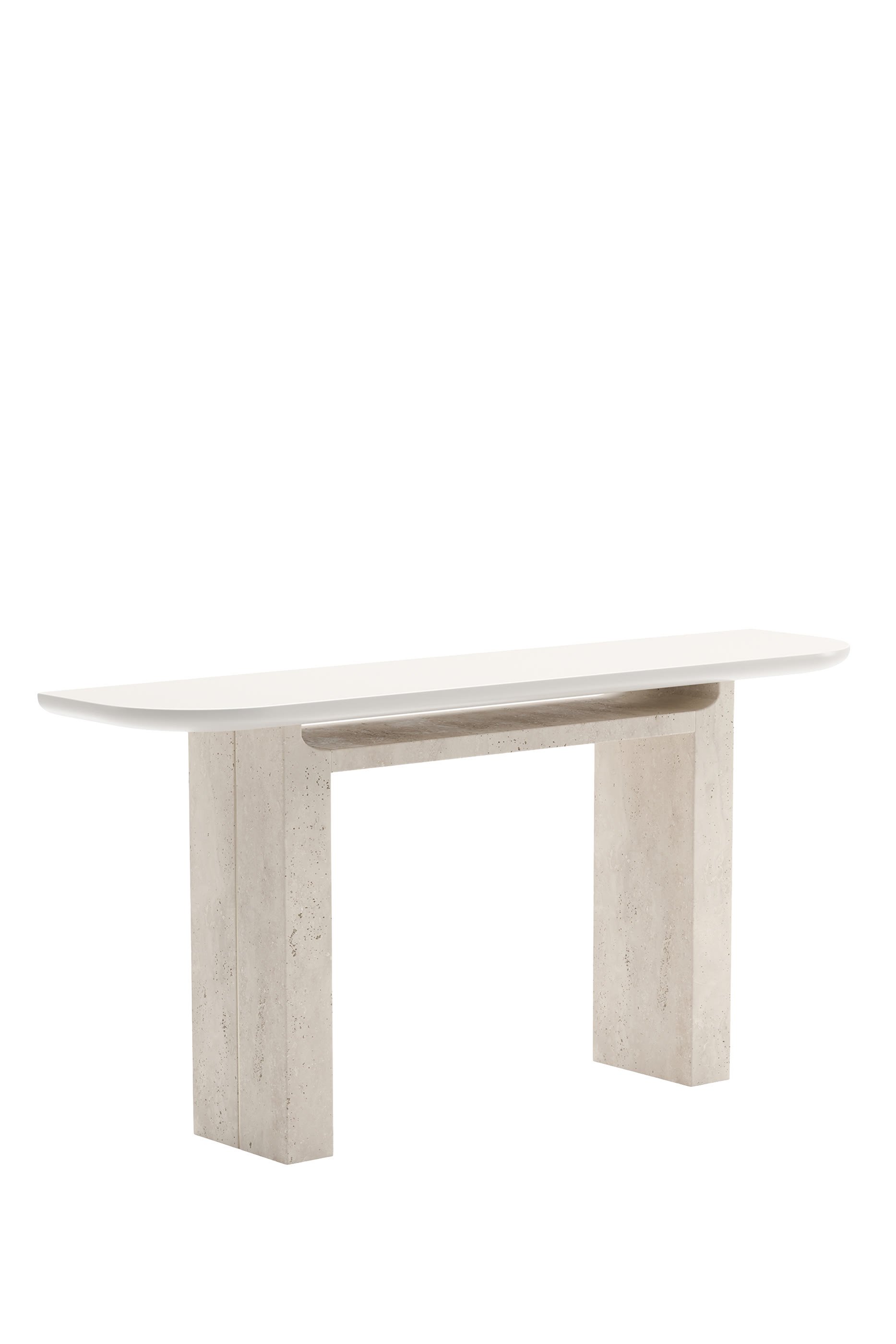 طاولة كونسول بتصميم متداخل