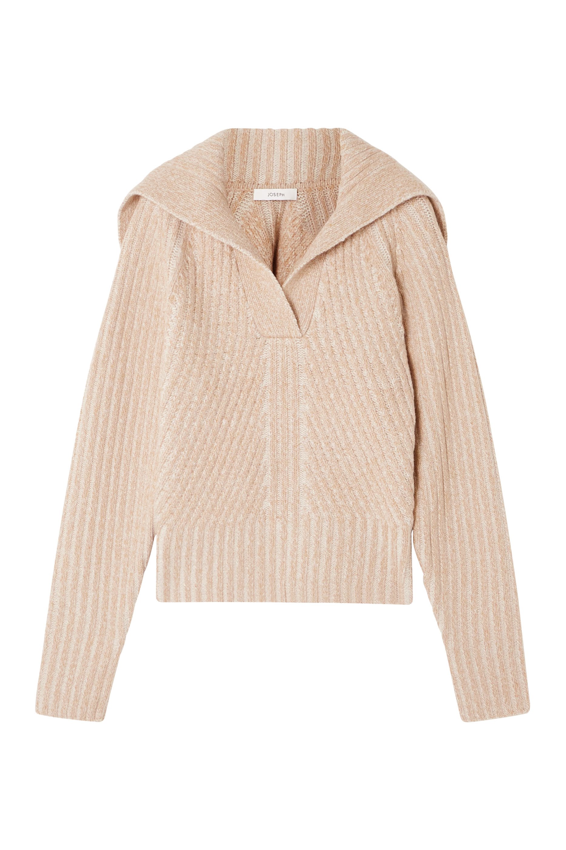 Robby Ribbed Merino Wool-blend Sweater 