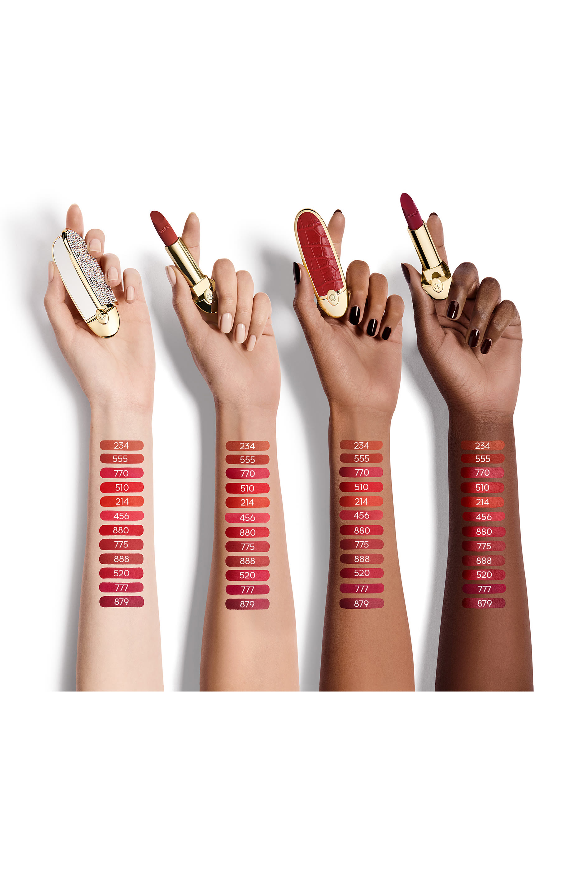 عبوة إعادة ملء أحمر شفاه روج جي غير لامع