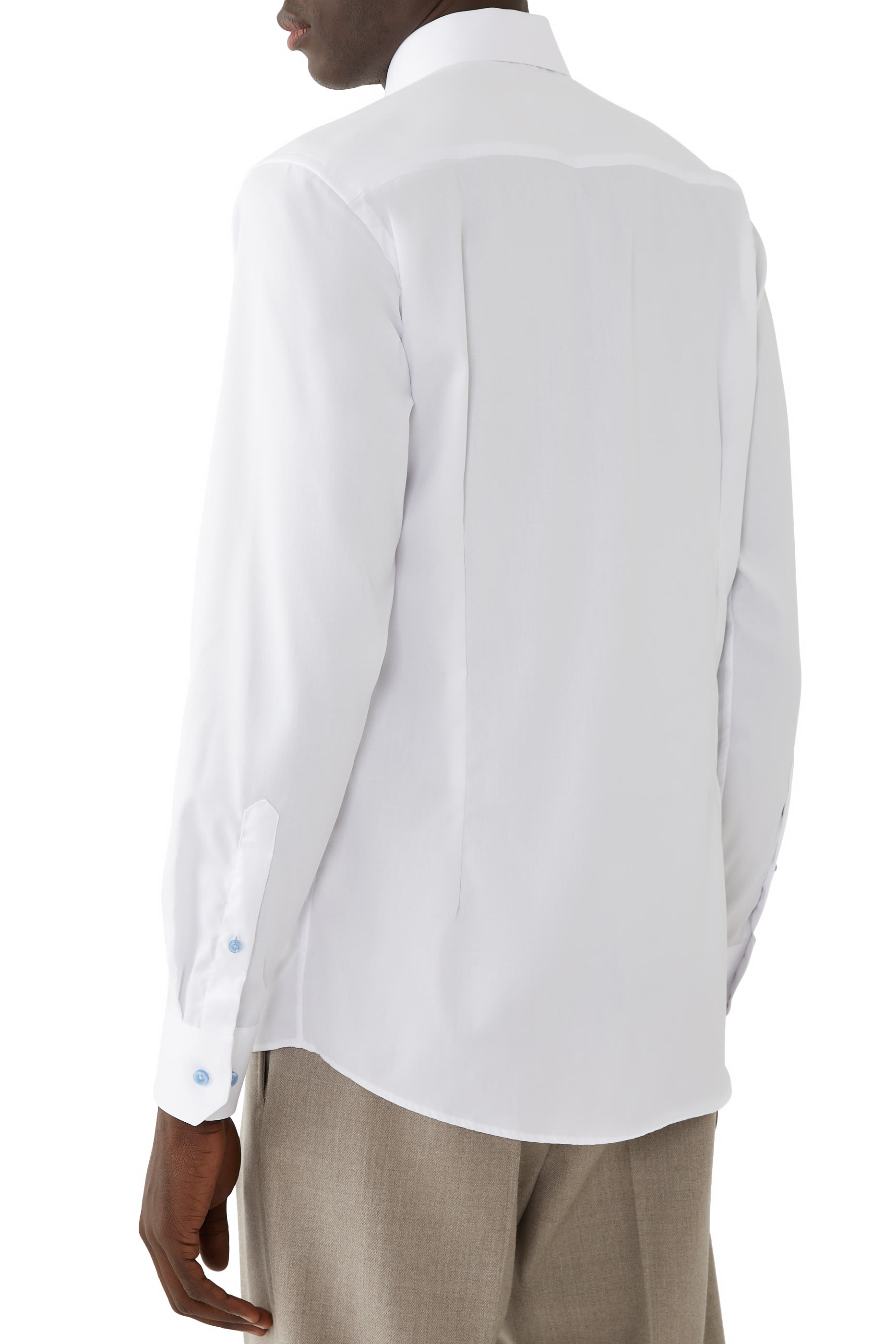 قميص تويل مميز للماركة