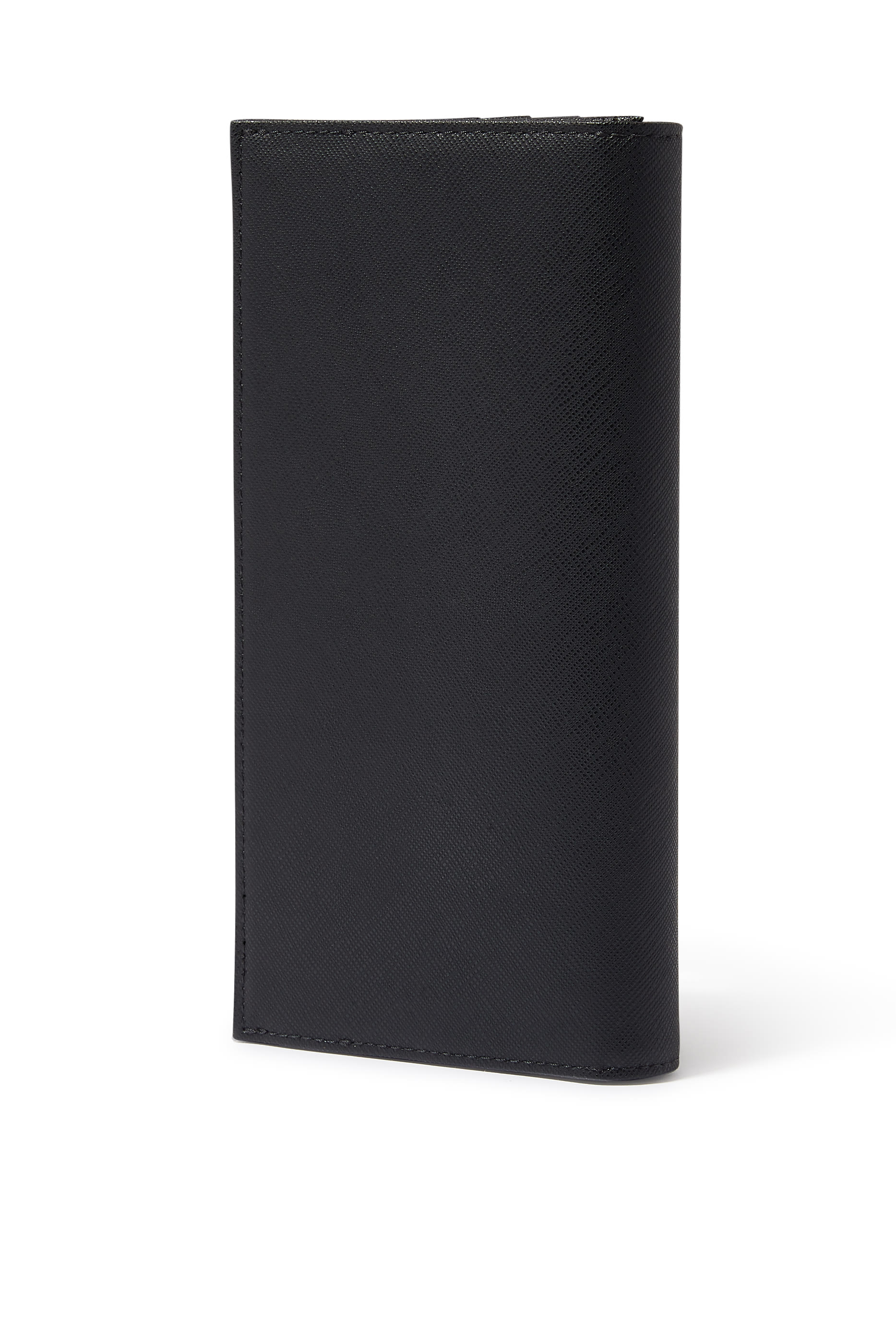 محفظة ثنائية الطي جلد معاد تدويره