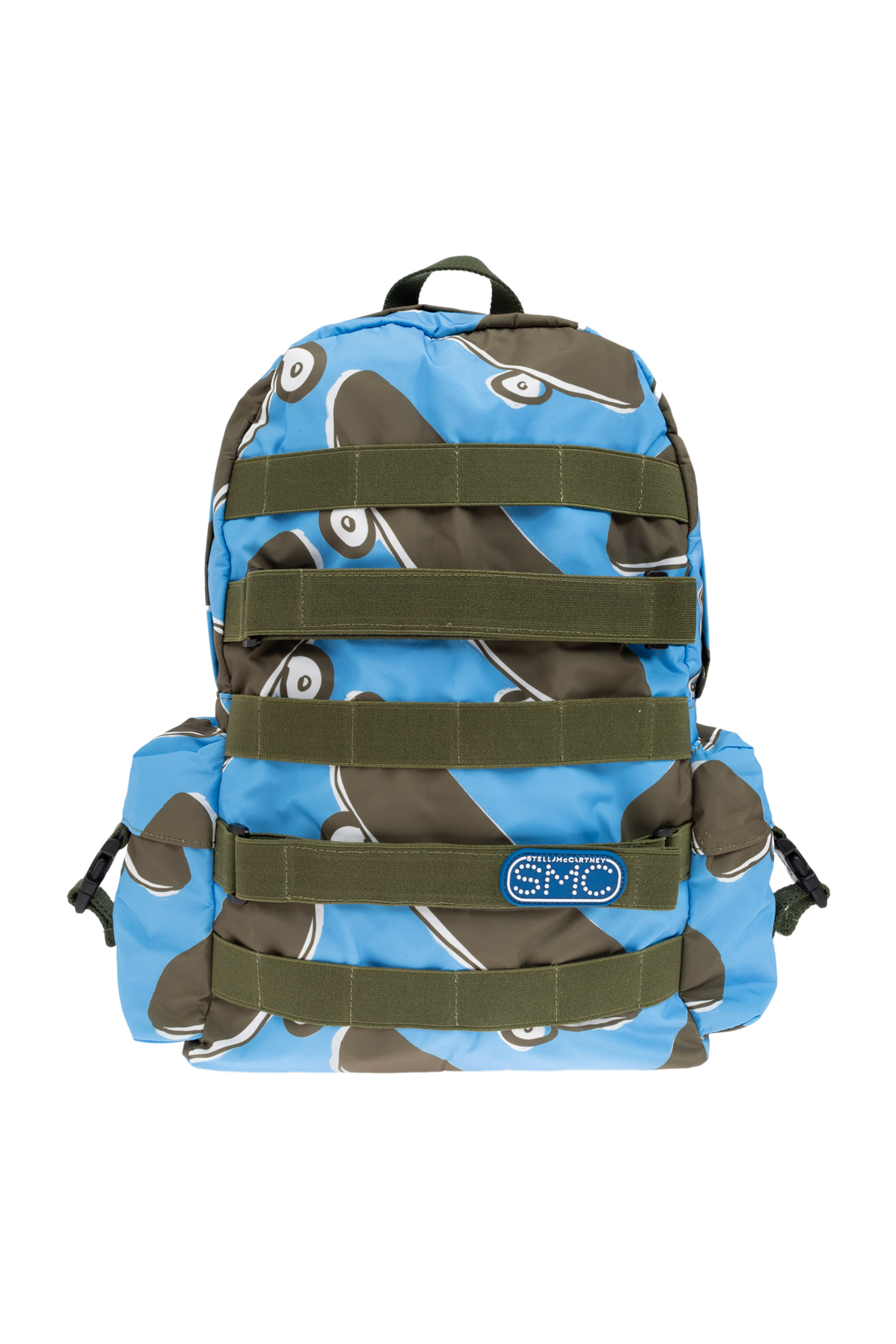 حقيبة ظهر بطبعة لوح تزلج للأطفال