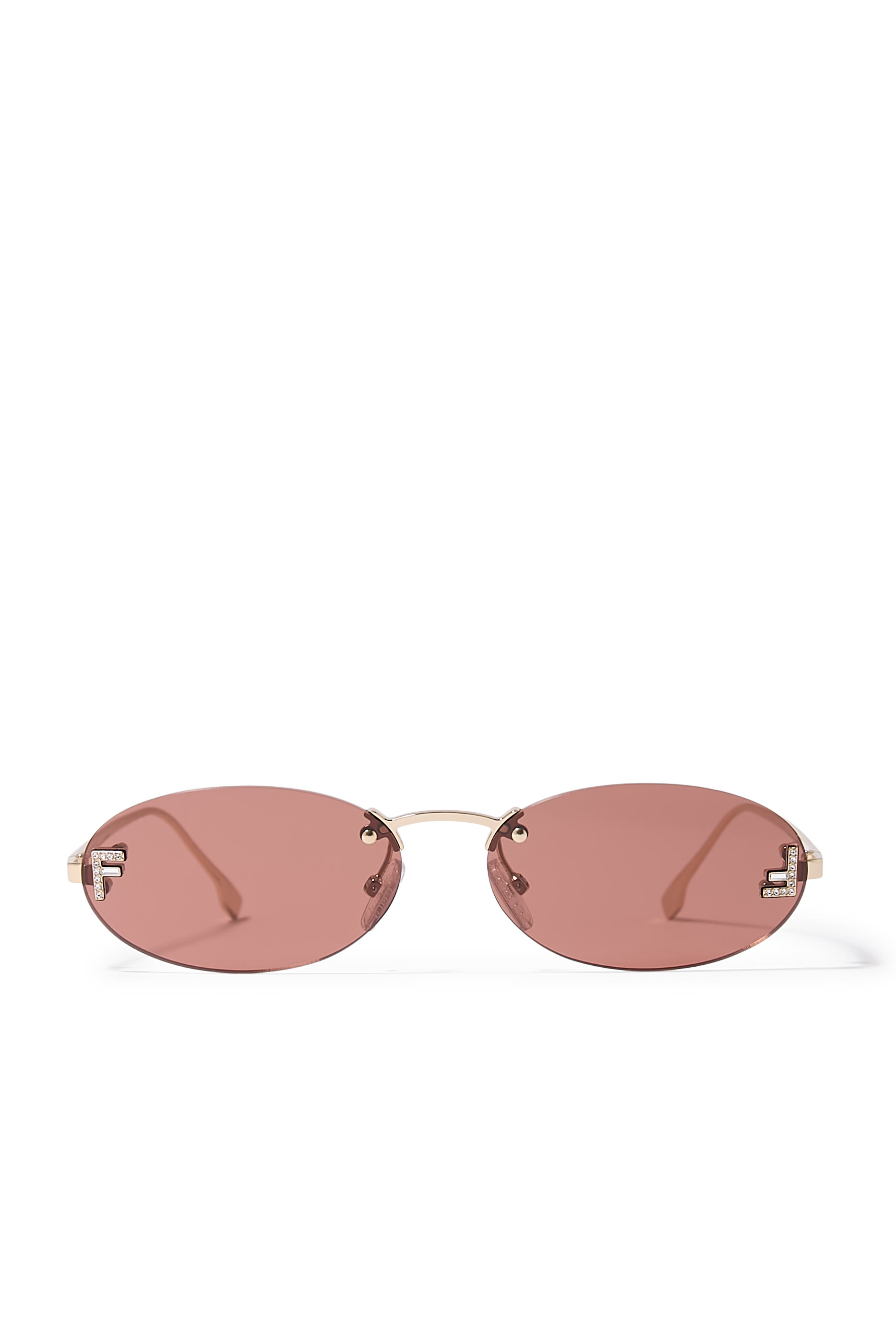 نظارة شمسية فيرسيت فاشن شو مرصعة بكريستال