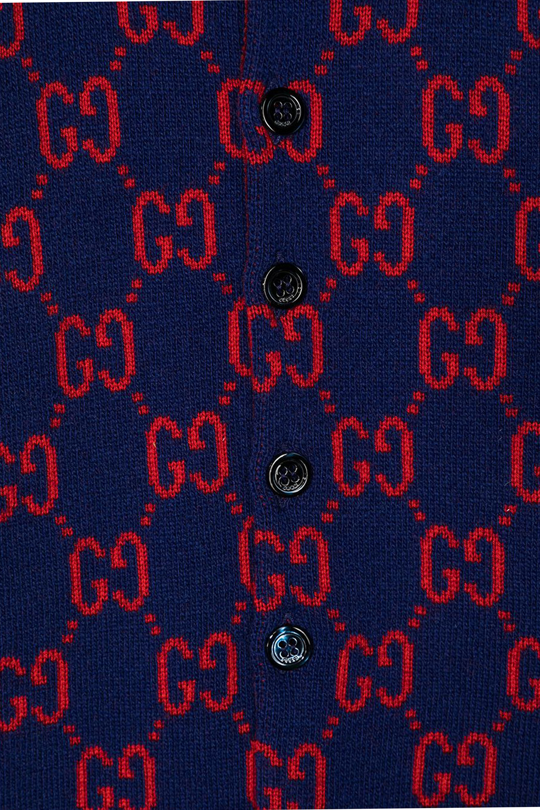 بيجاما قطعة واحدة صوف بشعار GG بتصميم إنتارسيا