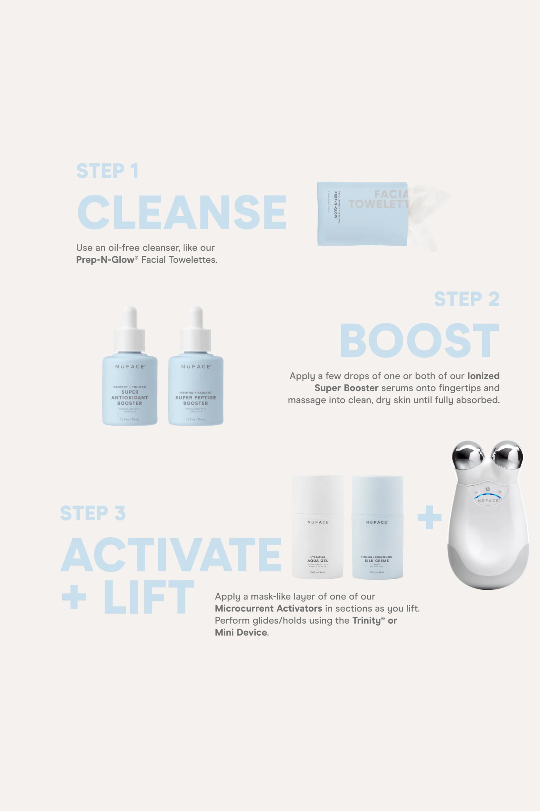 سيروم معزز بالببتيدات لشد البشرة وتنعيمها