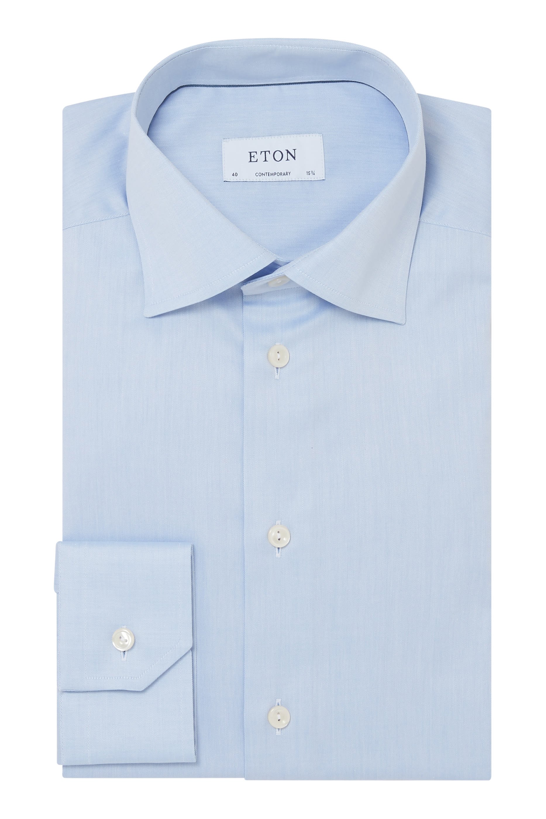 قميص بوبلين بأكمام طويلة