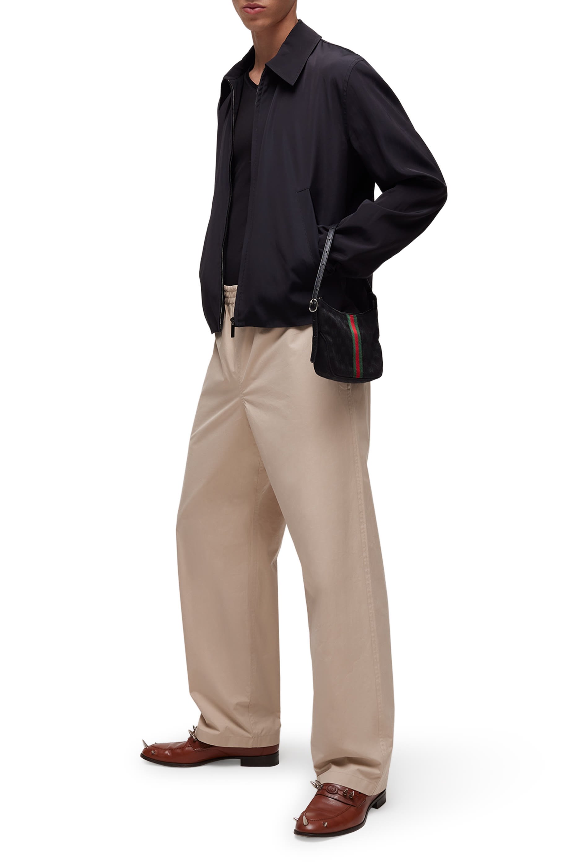 بنطال بخصر مطاطي