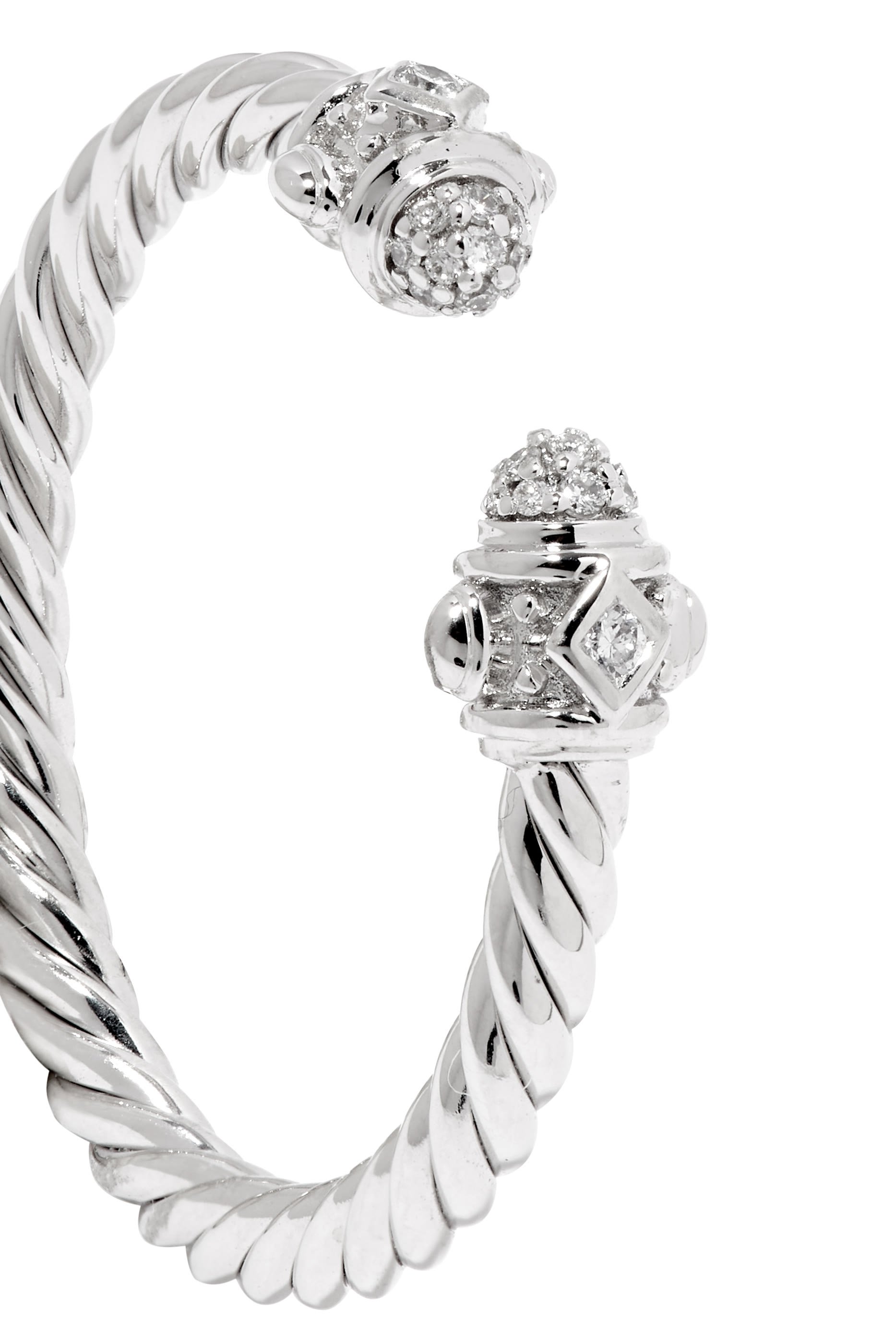 خاتم رينيسانس ذهب أبيض