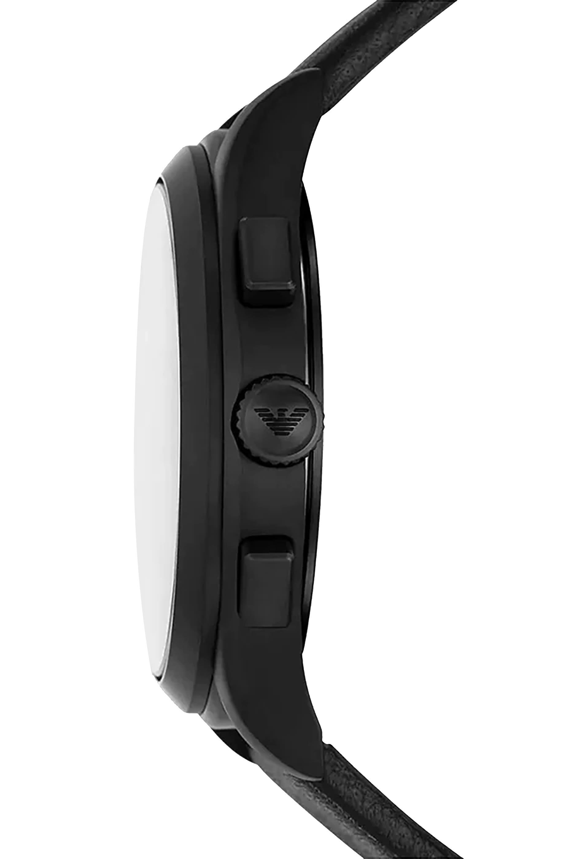 طقم ساعة كرونوغراف وسوار جلد