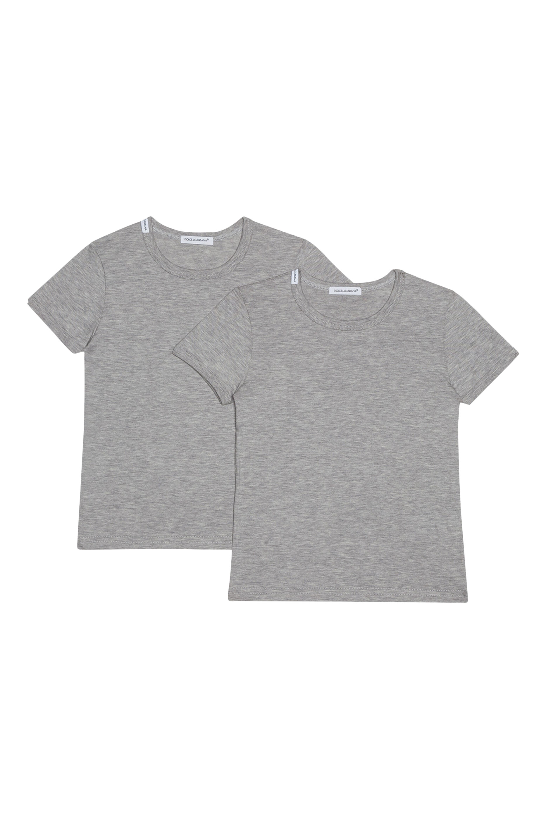 طقم تيشيرت بأكمام قصيرة جيرسيه، قطعتين للأطفال