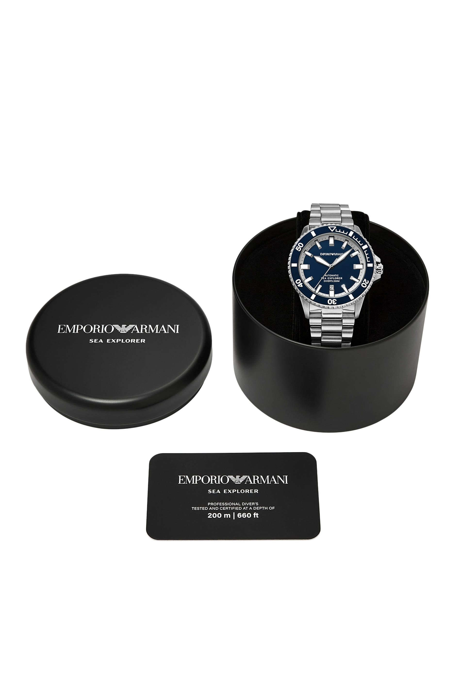 ساعة سي إكسبلورر أوتوماتيكية ستانليس ستيل